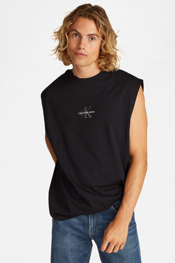 Calvin Klein Jeans T-Shirt | Black | Herren  | M von Calvin Klein Jeans
