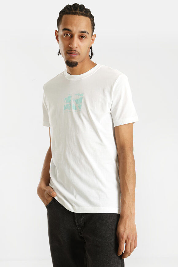 Calvin Klein Jeans T-Shirt | Bright White | Herren  | M von Calvin Klein Jeans