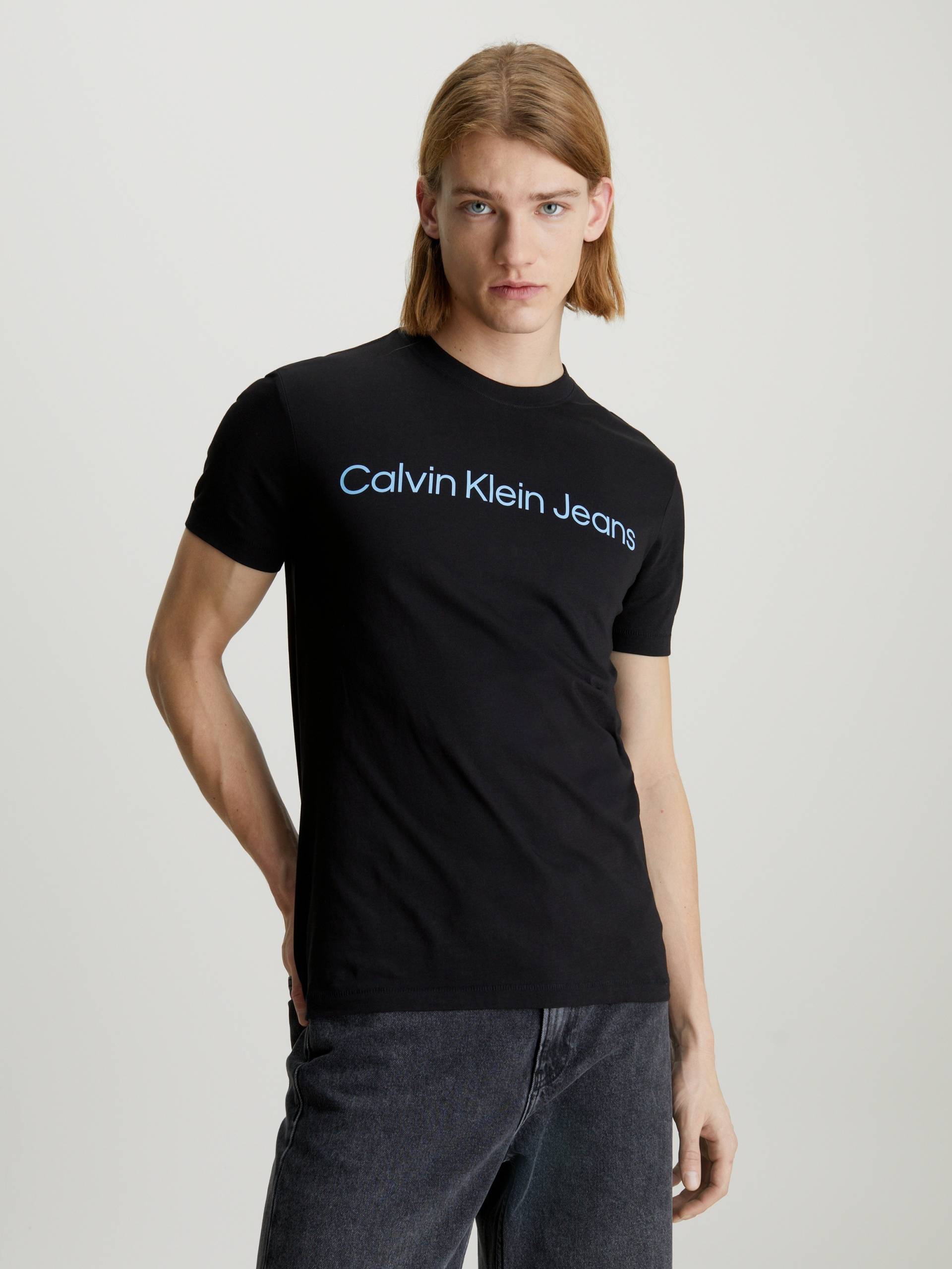 Calvin Klein Jeans T-Shirt »INSTITUTIONAL LOGO«, mit Calvin Klein Logoschriftzug Calvin Klein Jeans T-Shirt »INSTITUTIONAL LOGO«, mit Calvin Klein Logoschriftzug von Calvin Klein Jeans