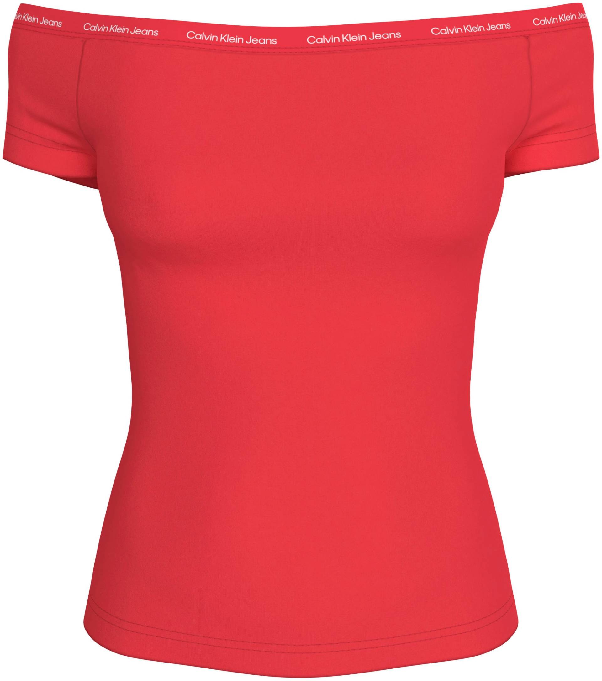 Calvin Klein Jeans T-Shirt »LOGO ELASTIC BARDOT TOP« von Calvin Klein Jeans