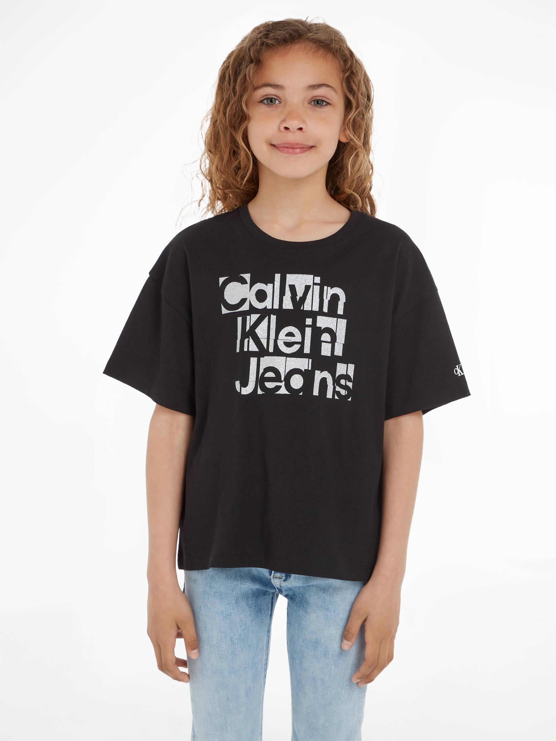 Calvin Klein Jeans T-Shirt »METALLIC CKJ BOXY T-SHIRT« von Calvin Klein Jeans