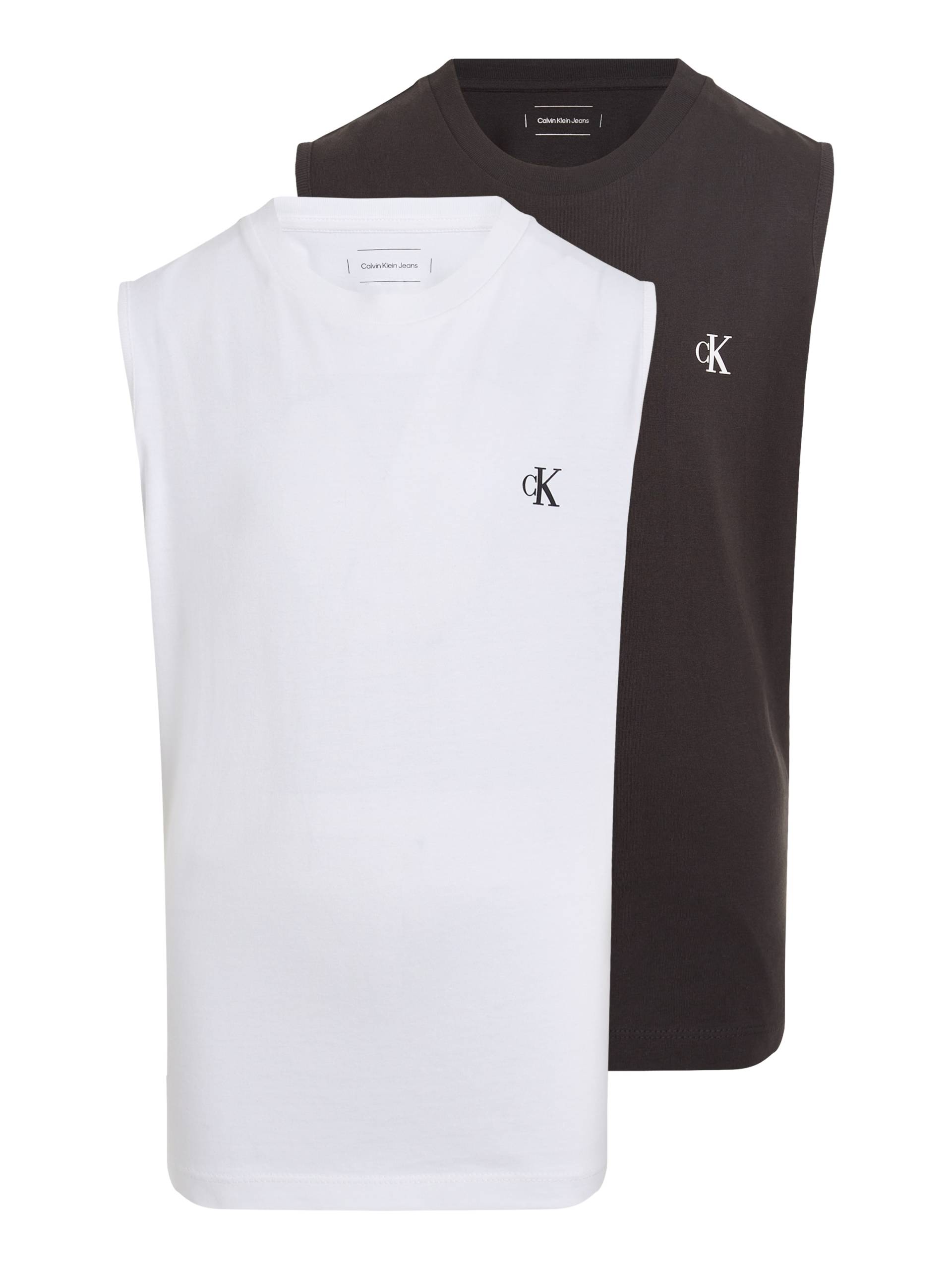 Calvin Klein Jeans T-Shirt »MONO 2-PACK SL T-SHIRTS«, (Packung, 2 tlg., 2-er Pack), mit Logodruck Calvin Klein Jeans T-Shirt »MONO 2-PACK SL T-SHIRTS«, (Packung, 2 tlg., 2-er Pack), mit Logodruck von Calvin Klein Jeans
