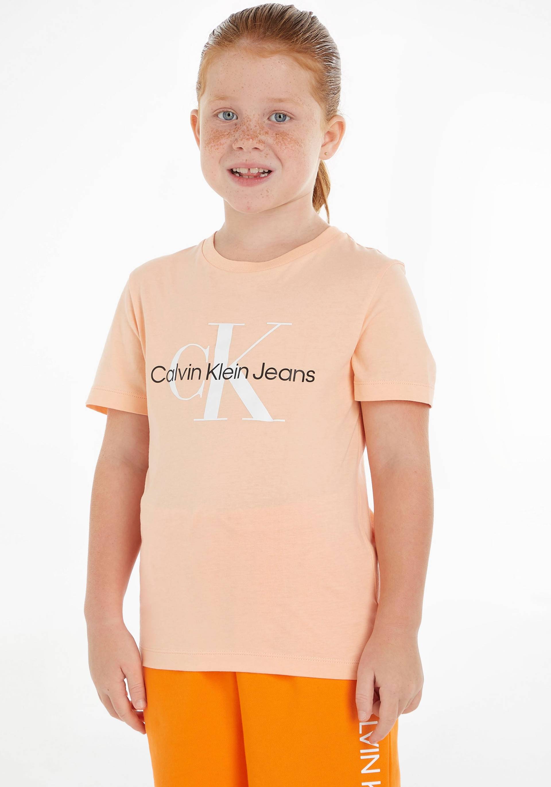 Calvin Klein Jeans T-Shirt »MONOGRAM LOGO T-SHIRT«, Kinder Kids Junior MiniMe,für Mädchen und Jungen von Calvin Klein Jeans