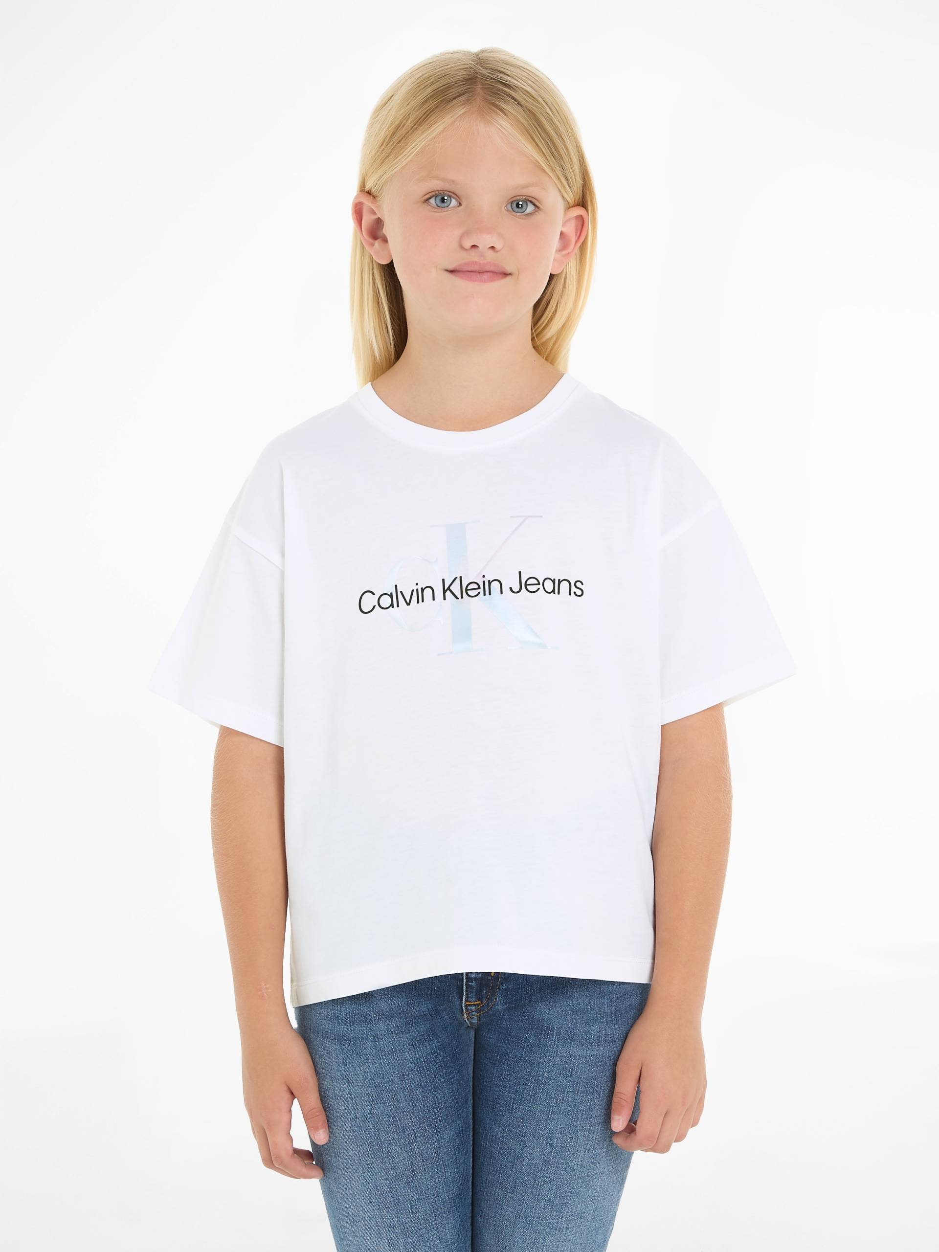 Calvin Klein Jeans T-Shirt »SERENITY MONOGRAM BX SS T-SHIRT« von Calvin Klein Jeans