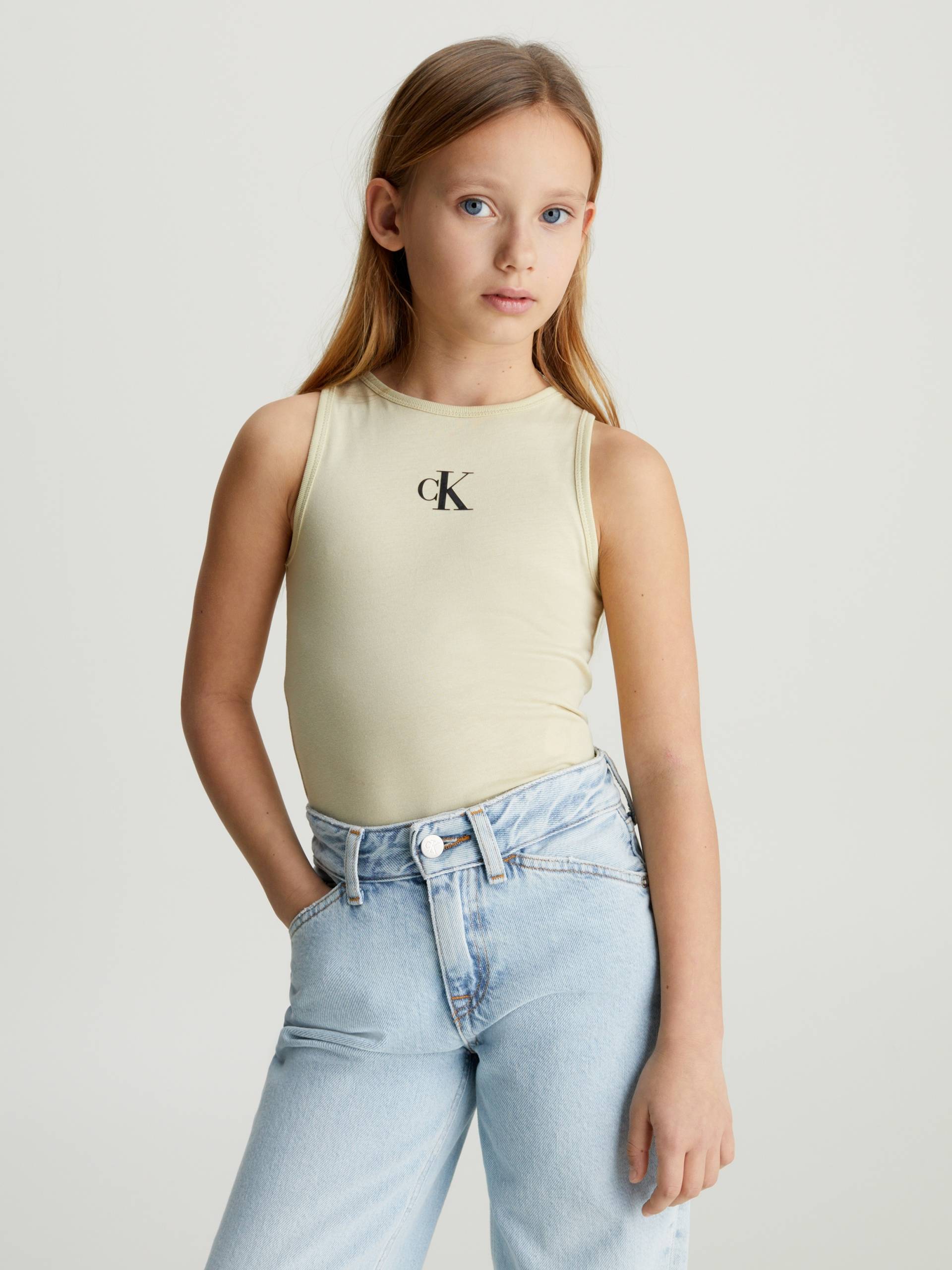 Calvin Klein Jeans Tanktop »CK LOGO TANK TOP«, Kinder bis 16 Jahre von Calvin Klein Jeans