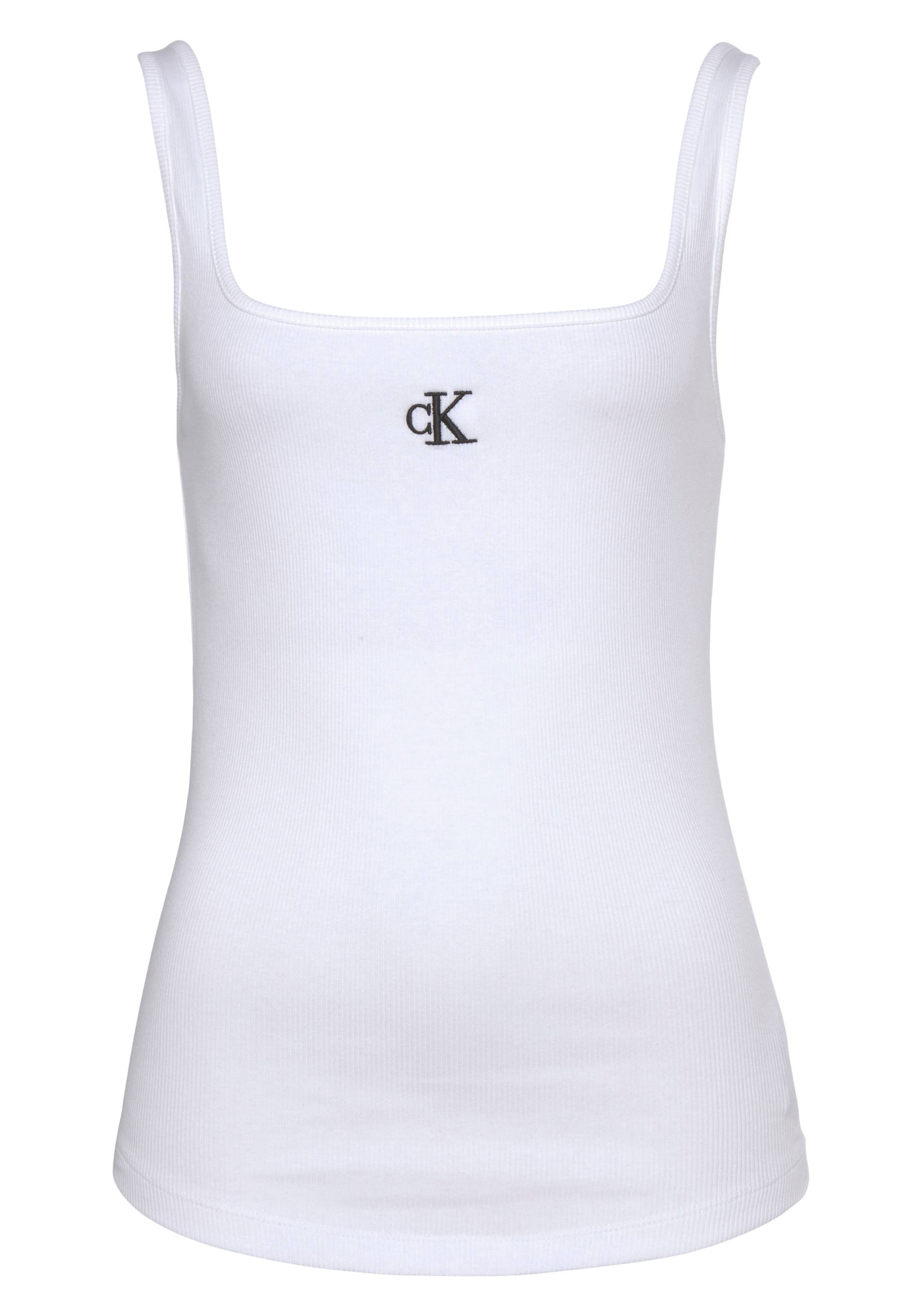 Calvin Klein Jeans Tanktop »CK RIB TANK TOP« Calvin Klein Jeans Tanktop »CK RIB TANK TOP« von Calvin Klein Jeans