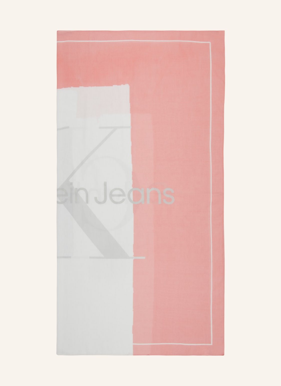 Calvin Klein Jeans Tuch weiss von Calvin Klein Jeans