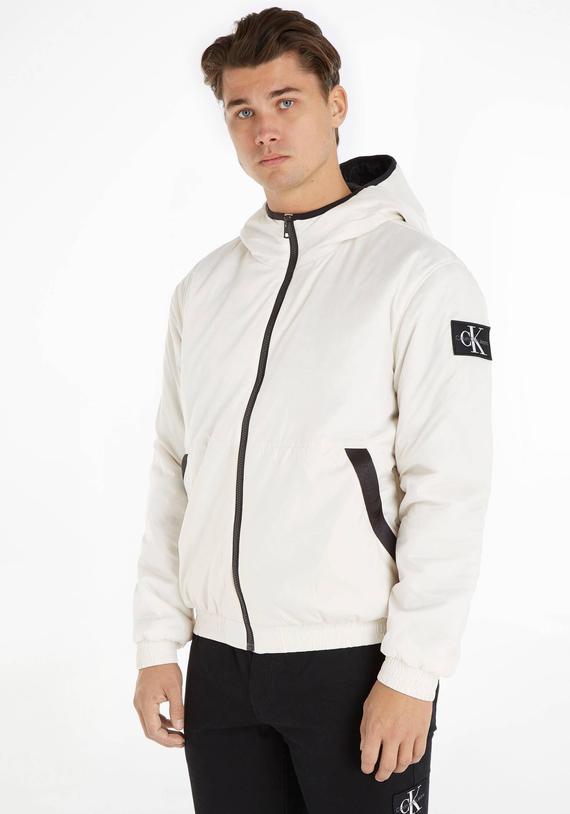 Calvin Klein Jeans Windbreaker »TRIM WINDBREAKER JACKET«, mit Kapuze von Calvin Klein Jeans