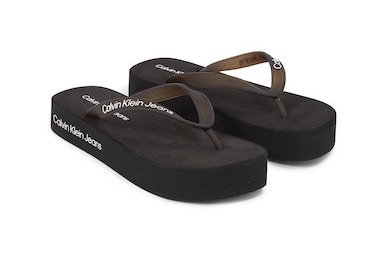 Calvin Klein Jeans Zehentrenner »BEACH SANDAL FLATFORM LOGO« von Calvin Klein Jeans