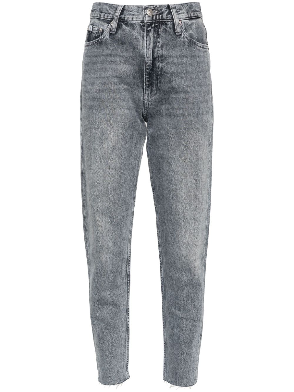 Calvin Klein Jeans high-rise mom jeans - Grey von Calvin Klein Jeans
