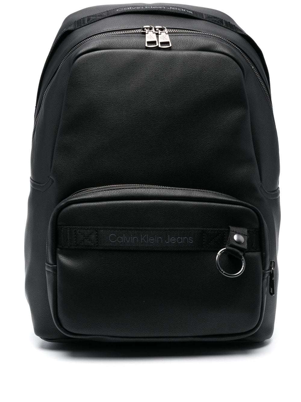Calvin Klein Jeans logo-detail zip-up backpack - Black von Calvin Klein Jeans