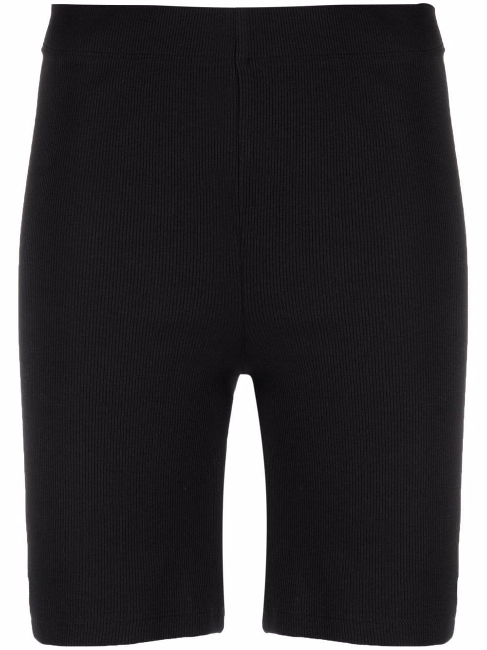 Calvin Klein Jeans logo-embroidered cycling shorts - Black von Calvin Klein Jeans