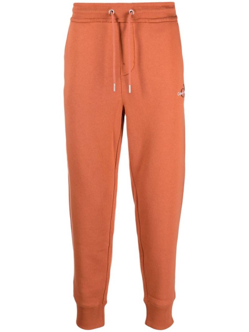 Calvin Klein Jeans logo-embroidered track pants - Orange von Calvin Klein Jeans