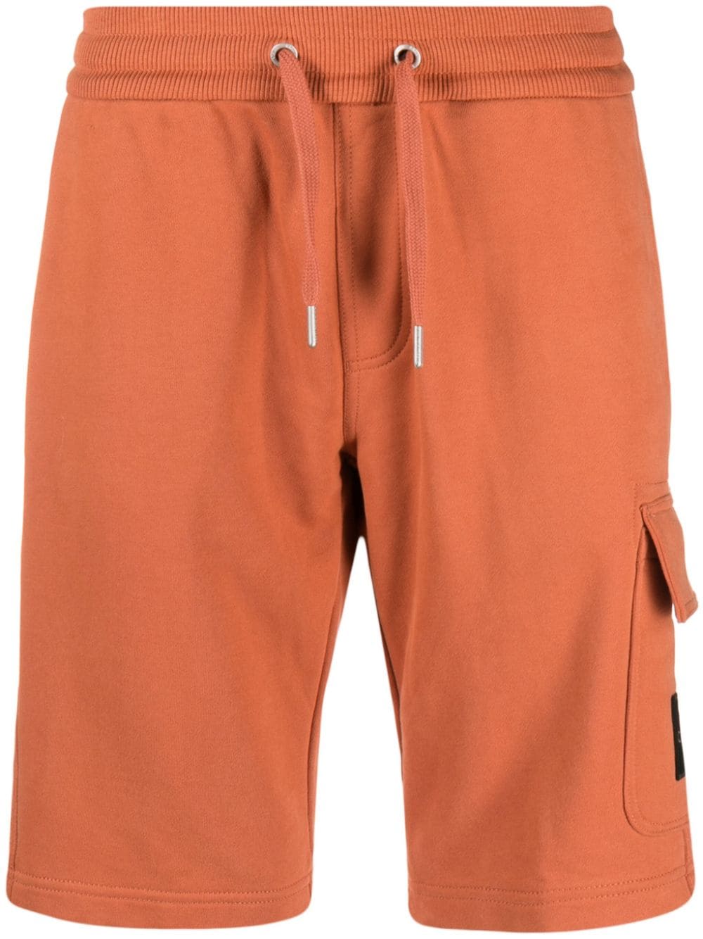 Calvin Klein Jeans logo-patch cotton track pants - Orange von Calvin Klein Jeans