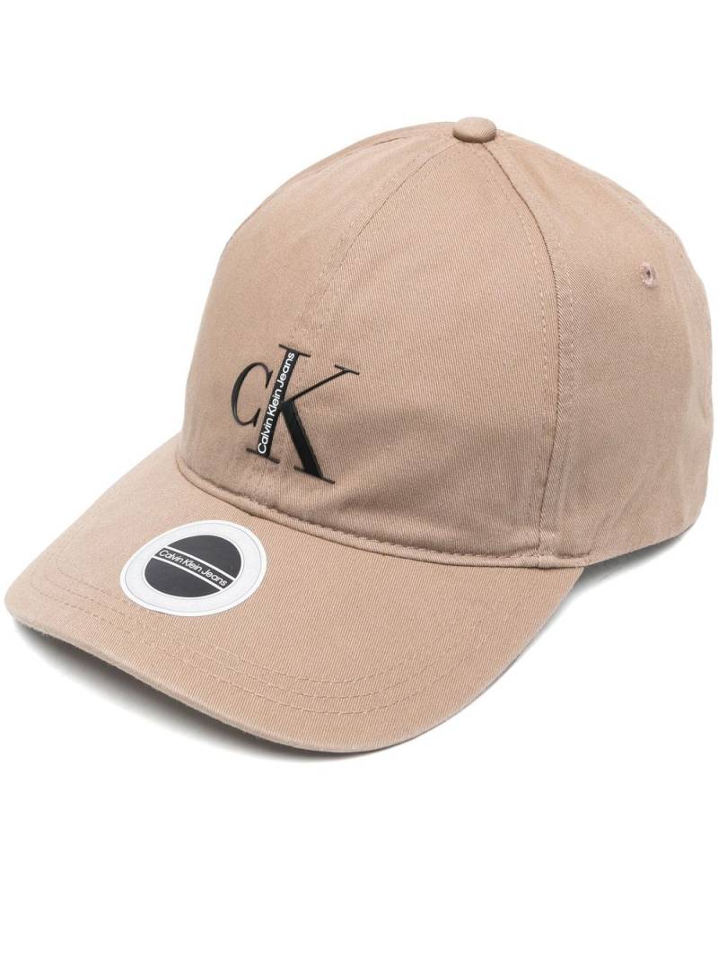 Calvin Klein Jeans logo-print baseball cap - Neutrals von Calvin Klein Jeans