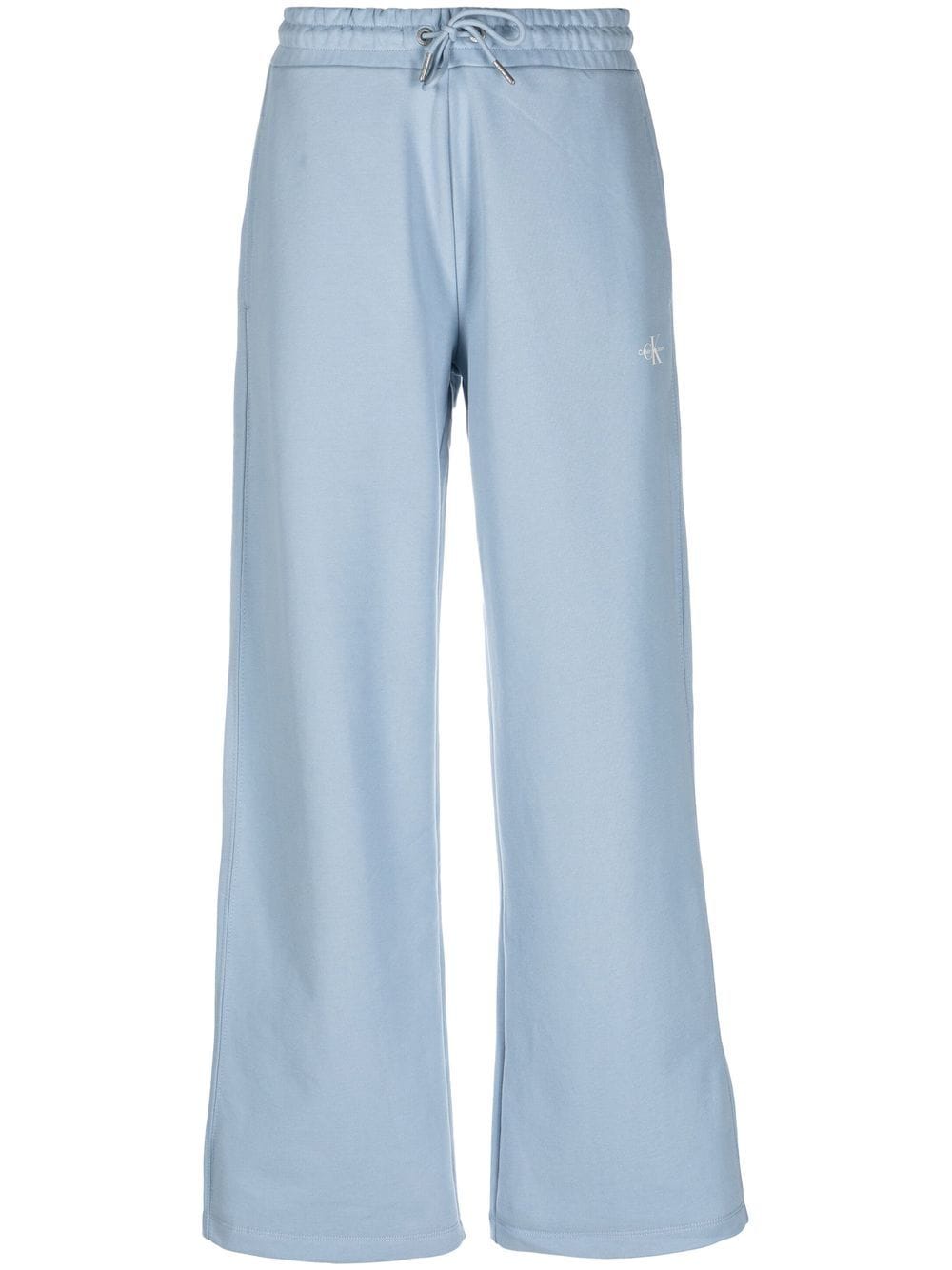 Calvin Klein Jeans logo-print detail track pants - Blue von Calvin Klein Jeans