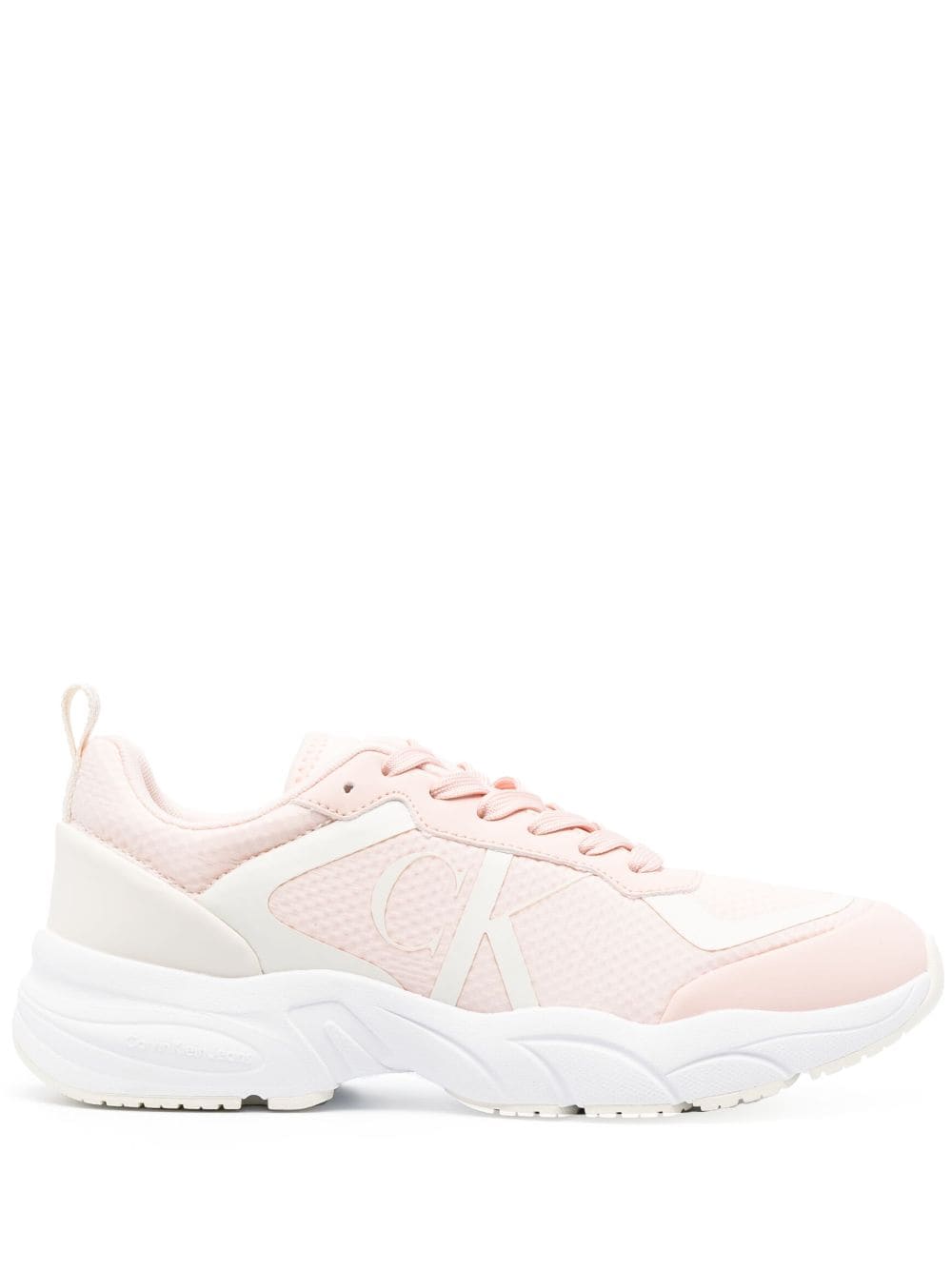 Calvin Klein Jeans logo-print low-top sneakers - Pink von Calvin Klein Jeans