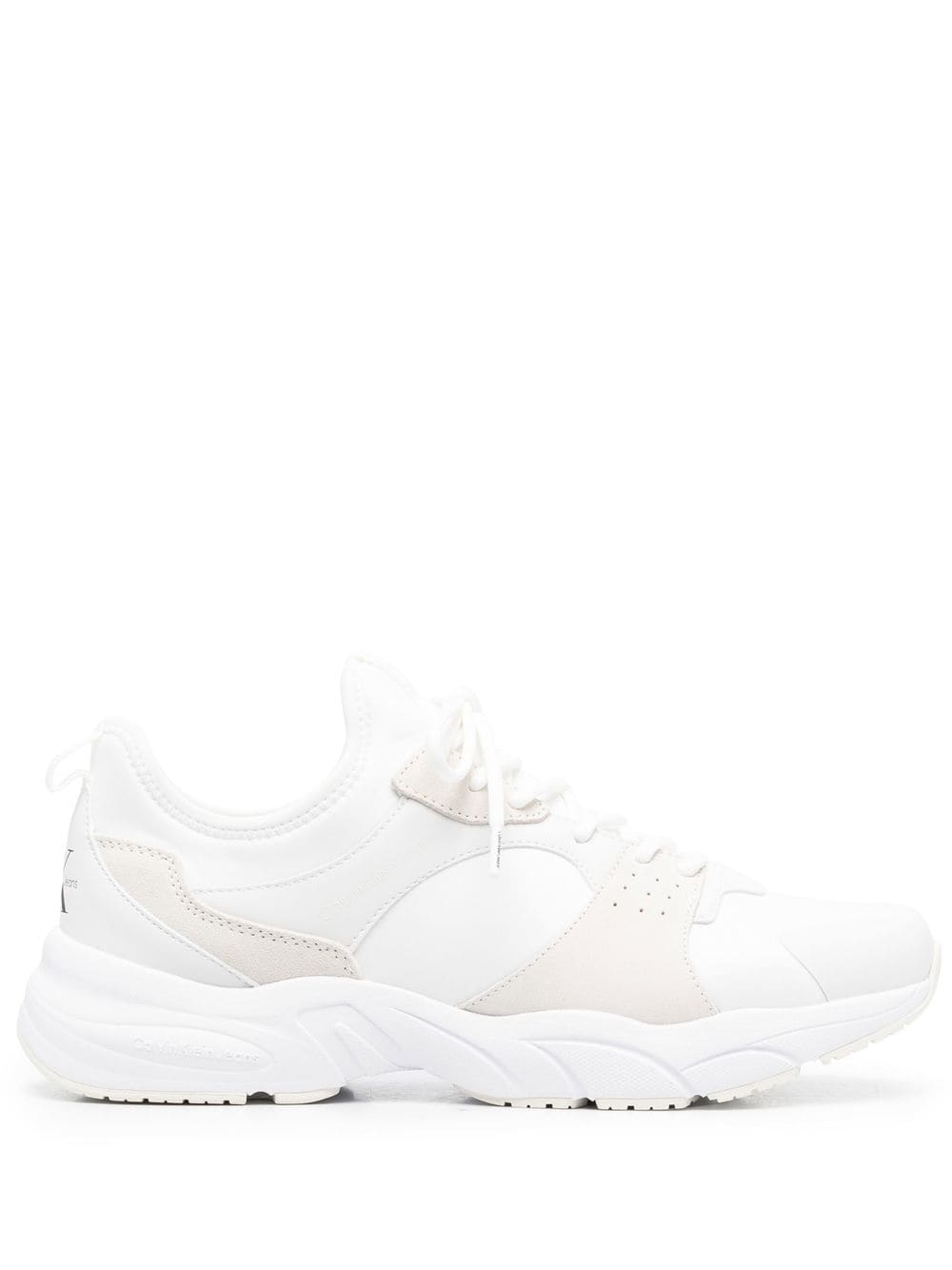 Calvin Klein Jeans low-top lace-up sneakers - White von Calvin Klein Jeans