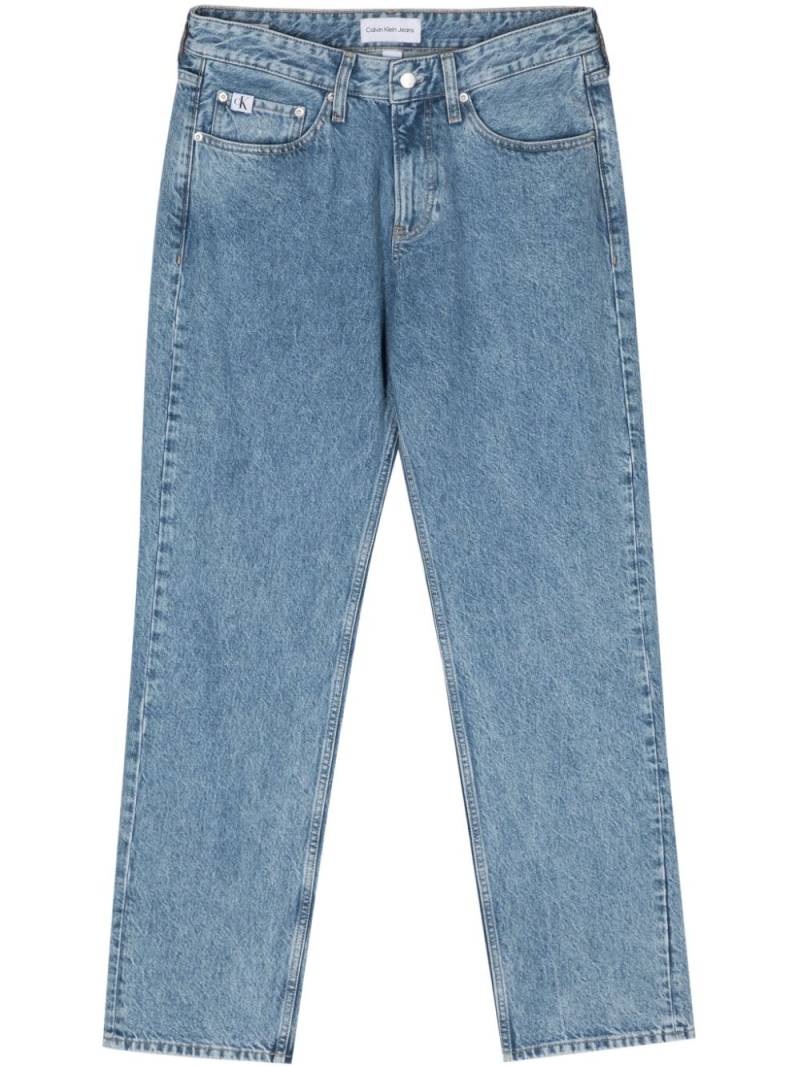 Calvin Klein Jeans mid-rise straight-leg jeans - Blue von Calvin Klein Jeans