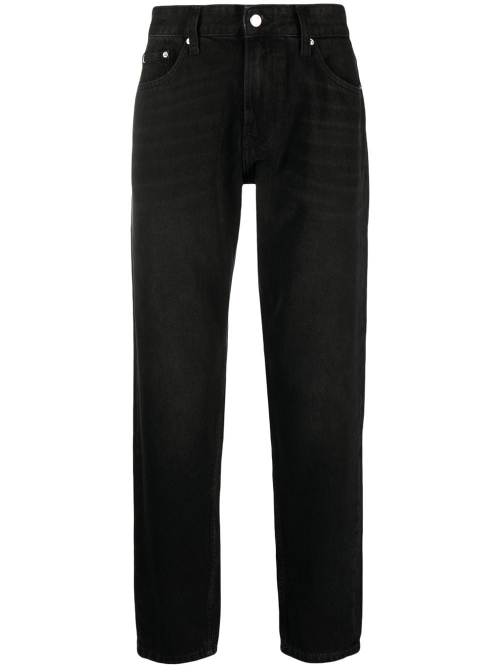 Calvin Klein Jeans mid-rise tapered jeans - Black von Calvin Klein Jeans