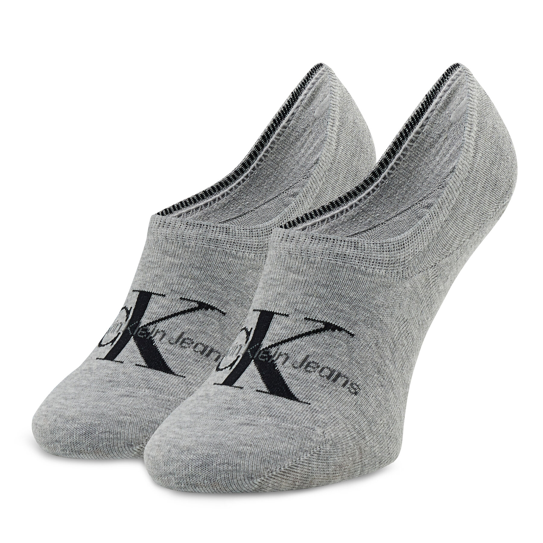 Damen Sneakersocken Calvin Klein Jeans 701218751 Light Grey Melange 007 von Calvin Klein Jeans