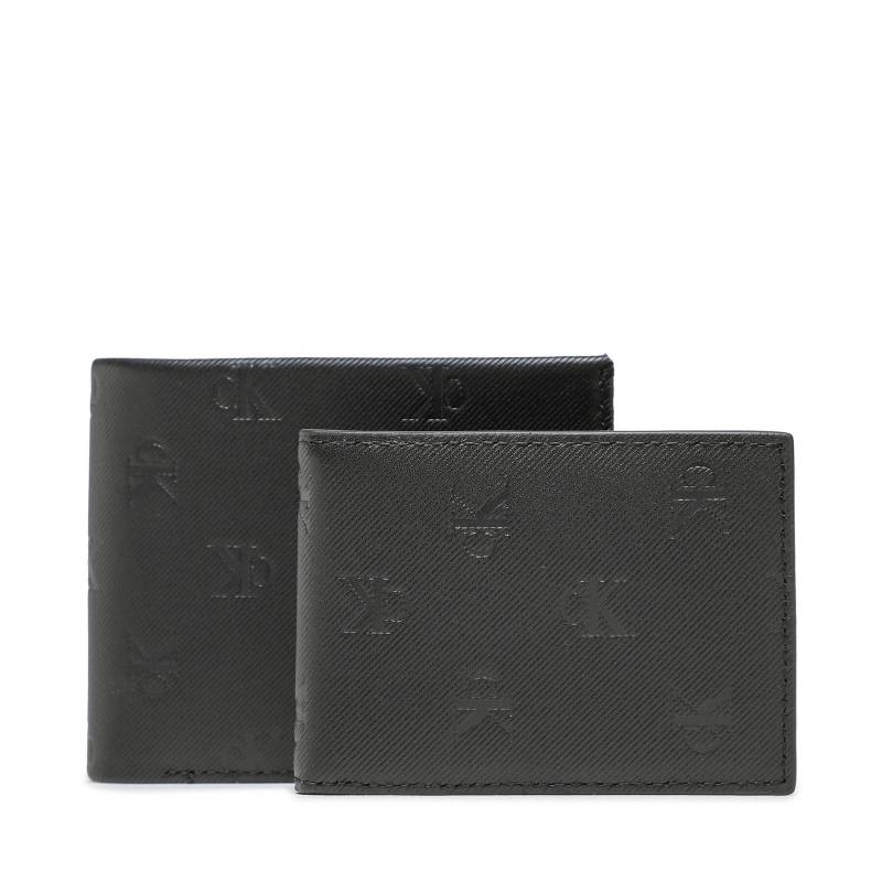 Große Herren Geldbörse Calvin Klein Jeans Monogram Soft Bifold+Card Aop K50K510438 0GJ von Calvin Klein Jeans