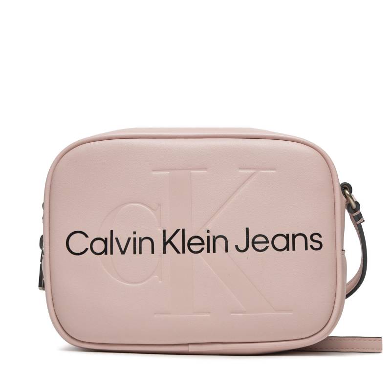 Handtasche Calvin Klein Jeans Sculpted Camera Bag18 Mono K60K610275 Pale Conch TFT von Calvin Klein Jeans