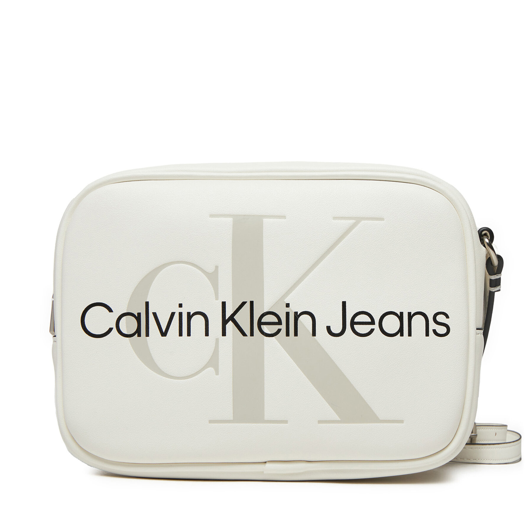 Handtasche Calvin Klein Jeans Sculpted Camera Bag18 Mono K60K610275 Weiß Handtasche Calvin Klein Jeans Sculpted Camera Bag18 Mono K60K610275 Weiß von Calvin Klein Jeans