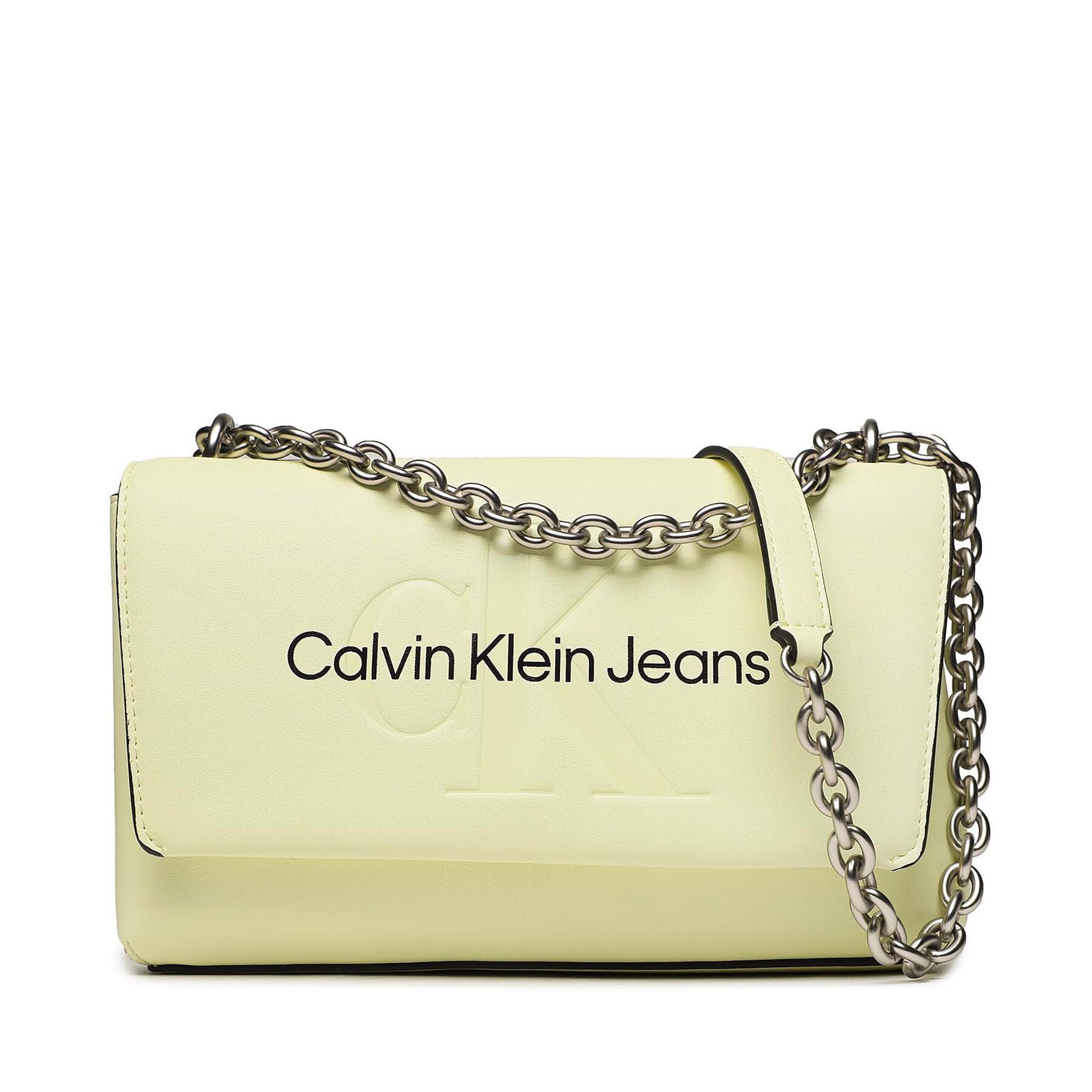 Handtasche Calvin Klein Jeans Sculpted Ew Flap Conv25 Mono K60K607198 ZCW von Calvin Klein Jeans