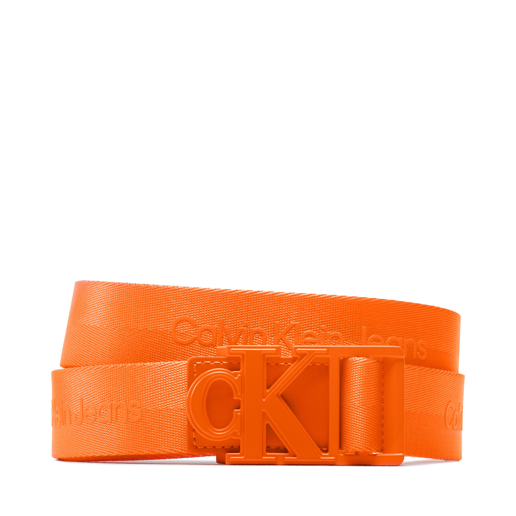 Herrengürtel Calvin Klein Jeans Monogram Logo Webbing Belt 35Mm K50K510475 SCB von Calvin Klein Jeans