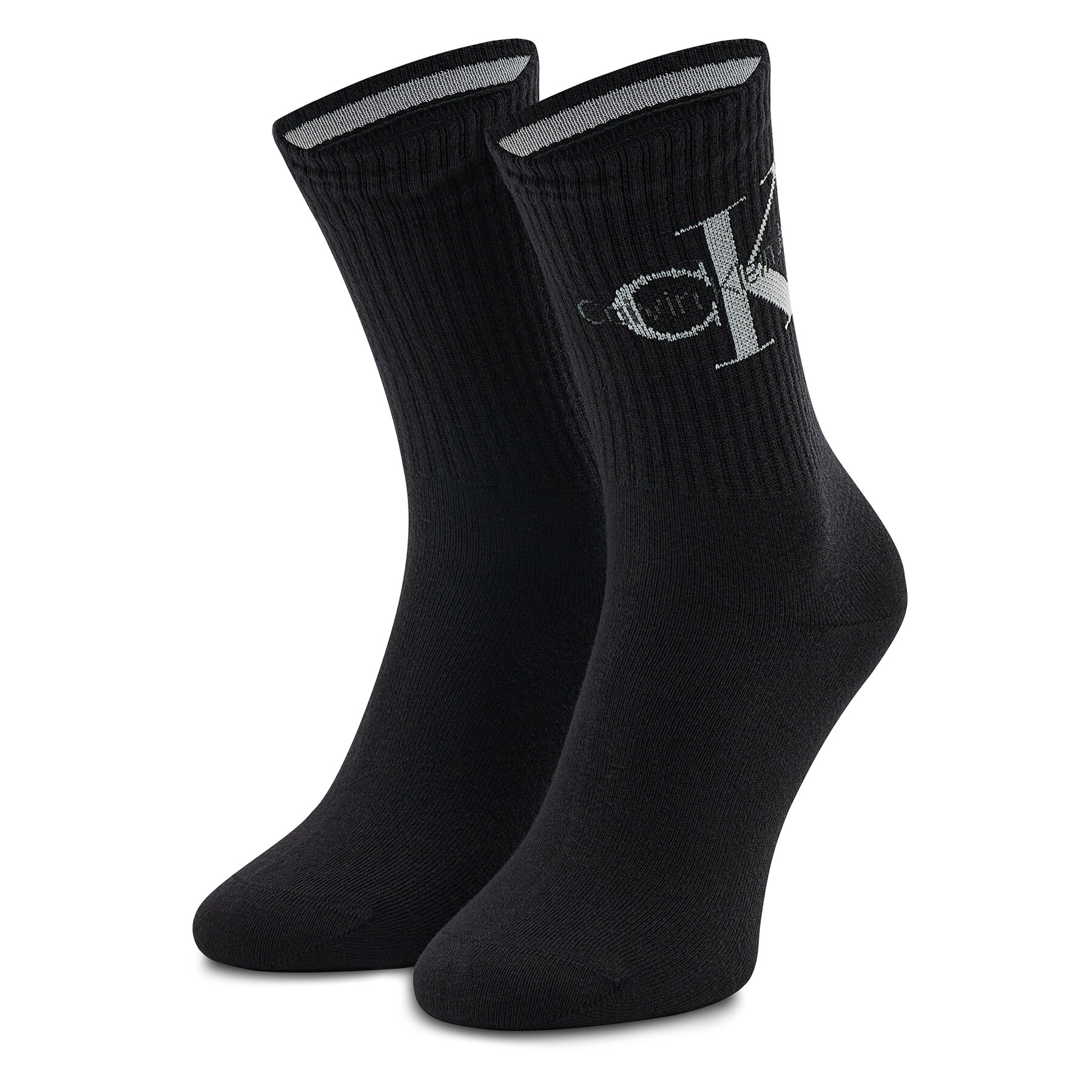 Hohe Damensocken Calvin Klein Jeans 701218750 Black 001 von Calvin Klein Jeans