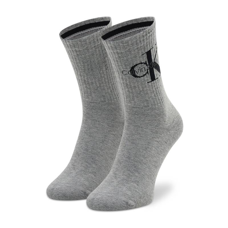 Hohe Damensocken Calvin Klein Jeans 701218750 Light Grey Melange 005 von Calvin Klein Jeans