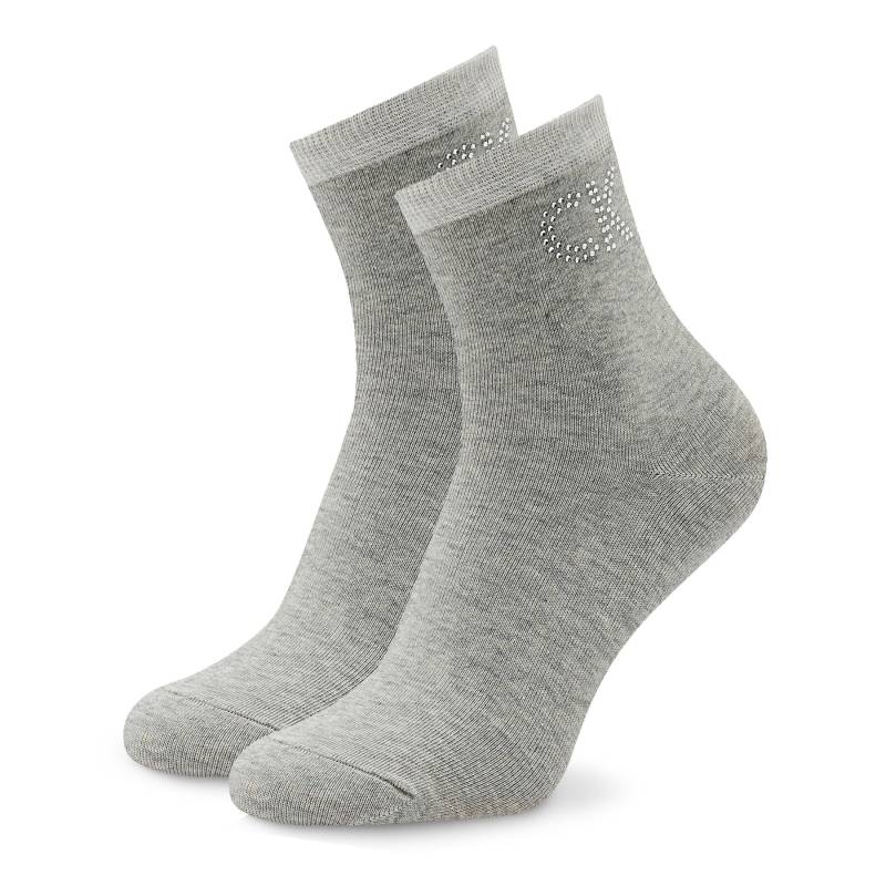 Hohe Damensocken Calvin Klein Jeans 701218782 Light Grey Melange 003 von Calvin Klein Jeans