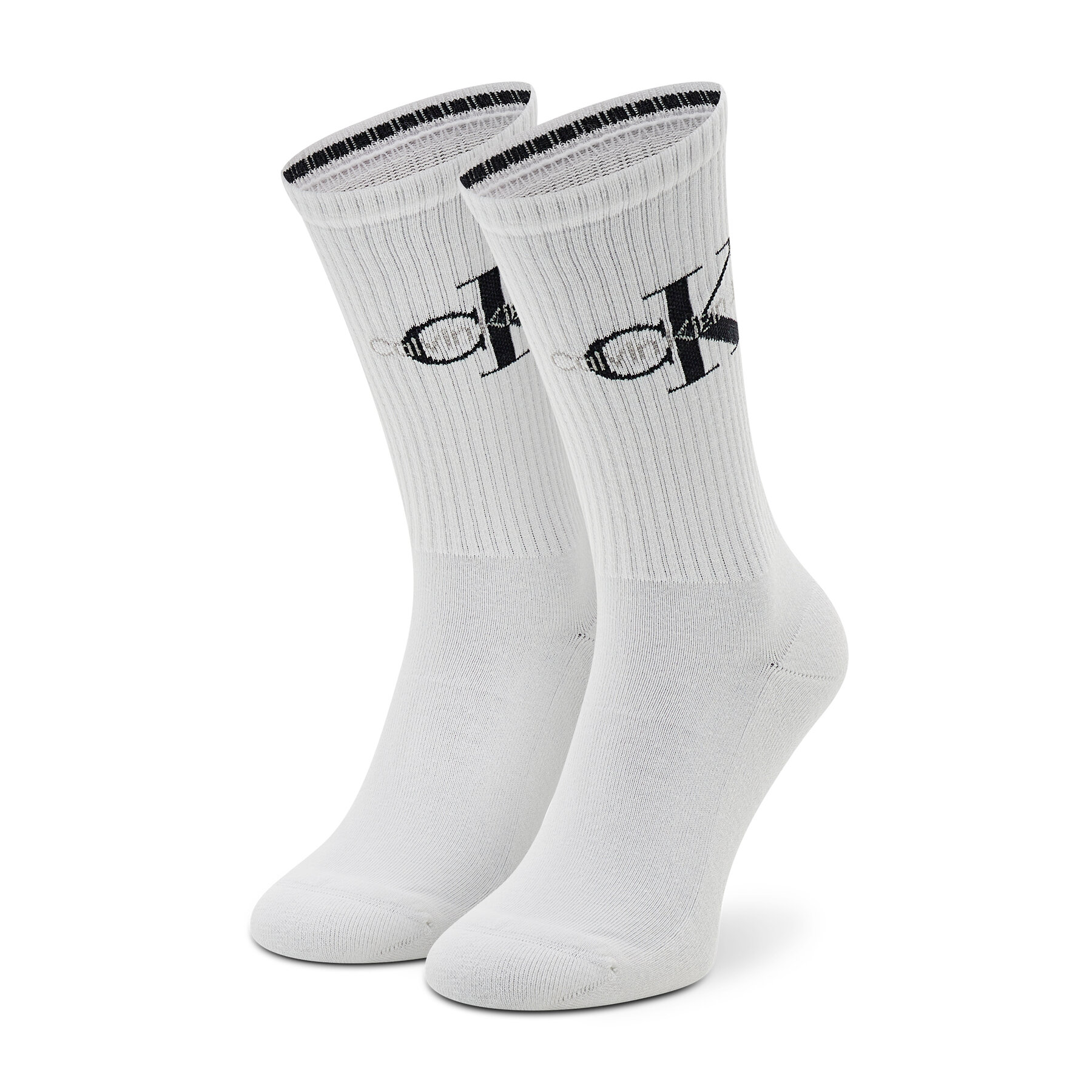 Hohe Herrensocken Calvin Klein Jeans 701218732 White 002 von Calvin Klein Jeans