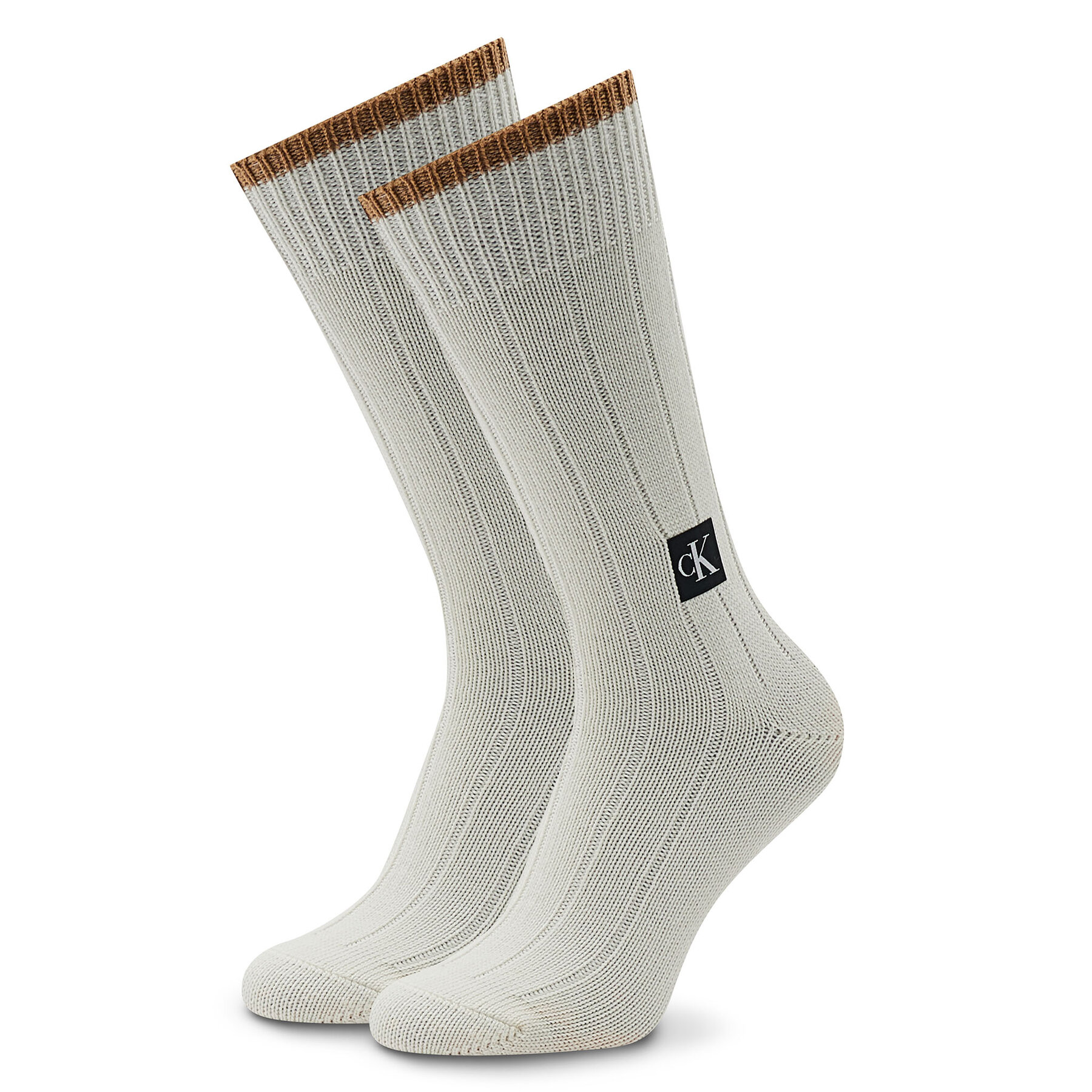 Hohe Herrensocken Calvin Klein Jeans 701219838 White 002 von Calvin Klein Jeans