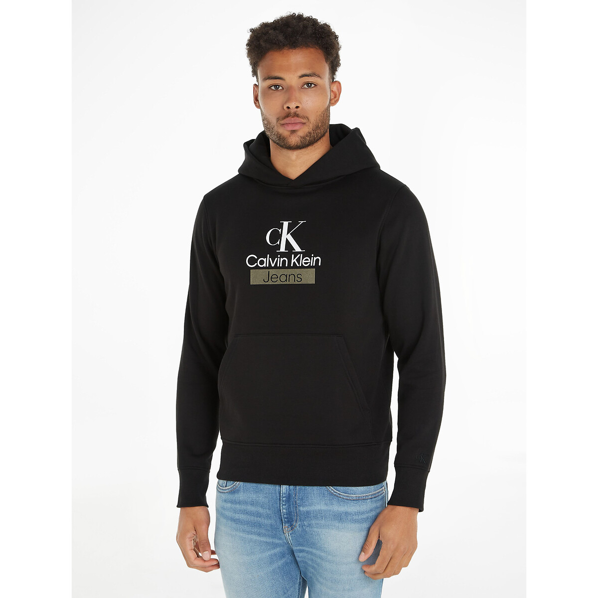 Kapuzensweatshirt Stacked Archival von Calvin Klein Jeans