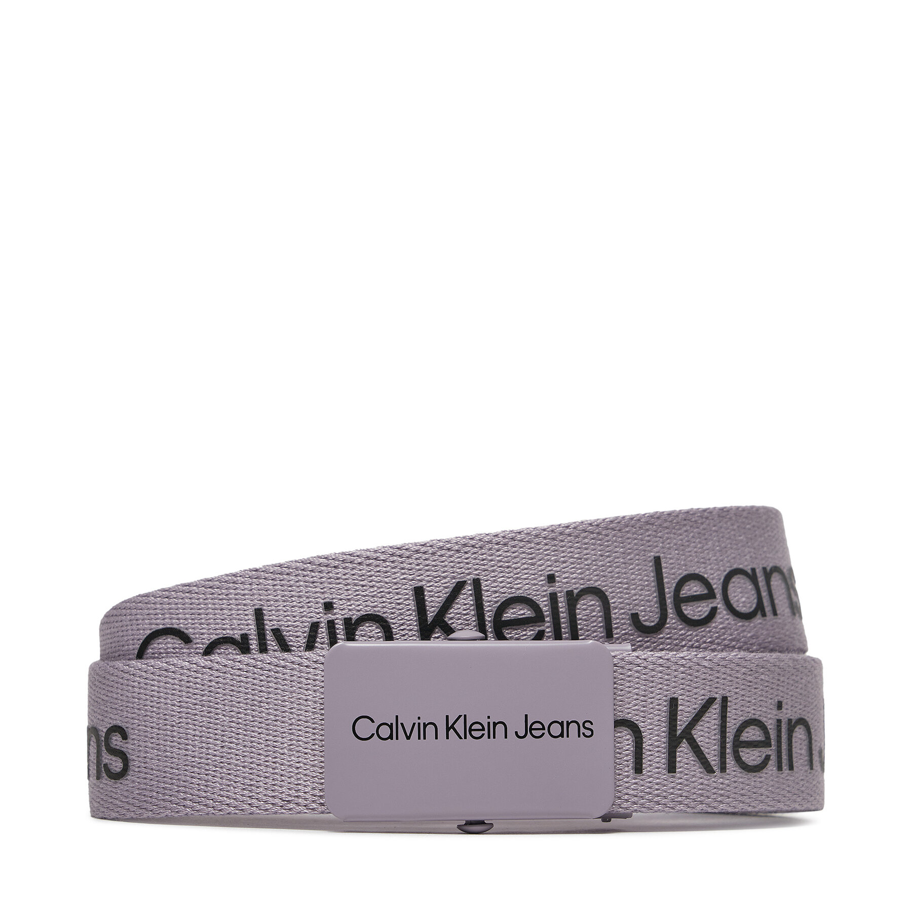 Kindergürtel Calvin Klein Jeans Canvas Logo Belt IU0IU00125 Violett von Calvin Klein Jeans