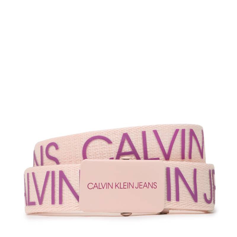 Kindergürtel Calvin Klein Jeans Canvas Logo Belt IU0IU00125 TCE von Calvin Klein Jeans