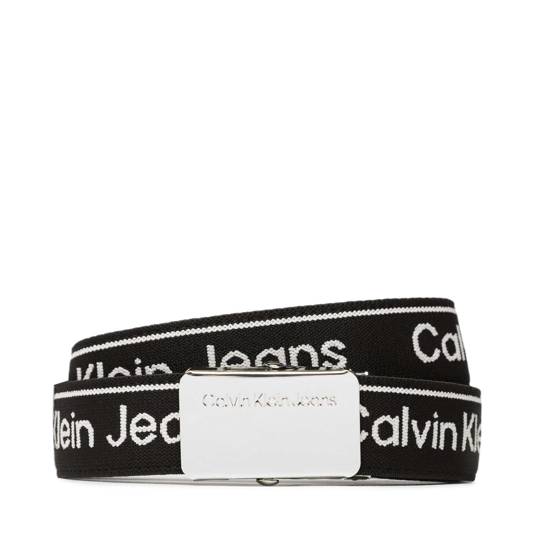 Kindergürtel Calvin Klein Jeans Logo Taupe Buckle Belt IU0IU00393 BEH von Calvin Klein Jeans