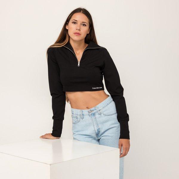 Sweatshirt Damen Black M von Calvin Klein Jeans