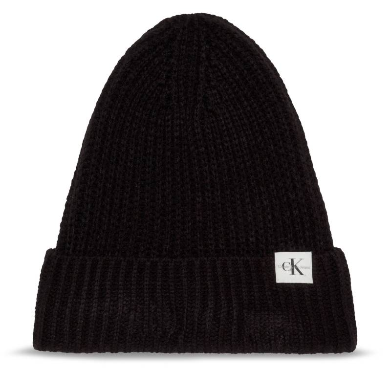 Mütze Calvin Klein Jeans Monogram IU0IU00440 Schwarz von Calvin Klein Jeans
