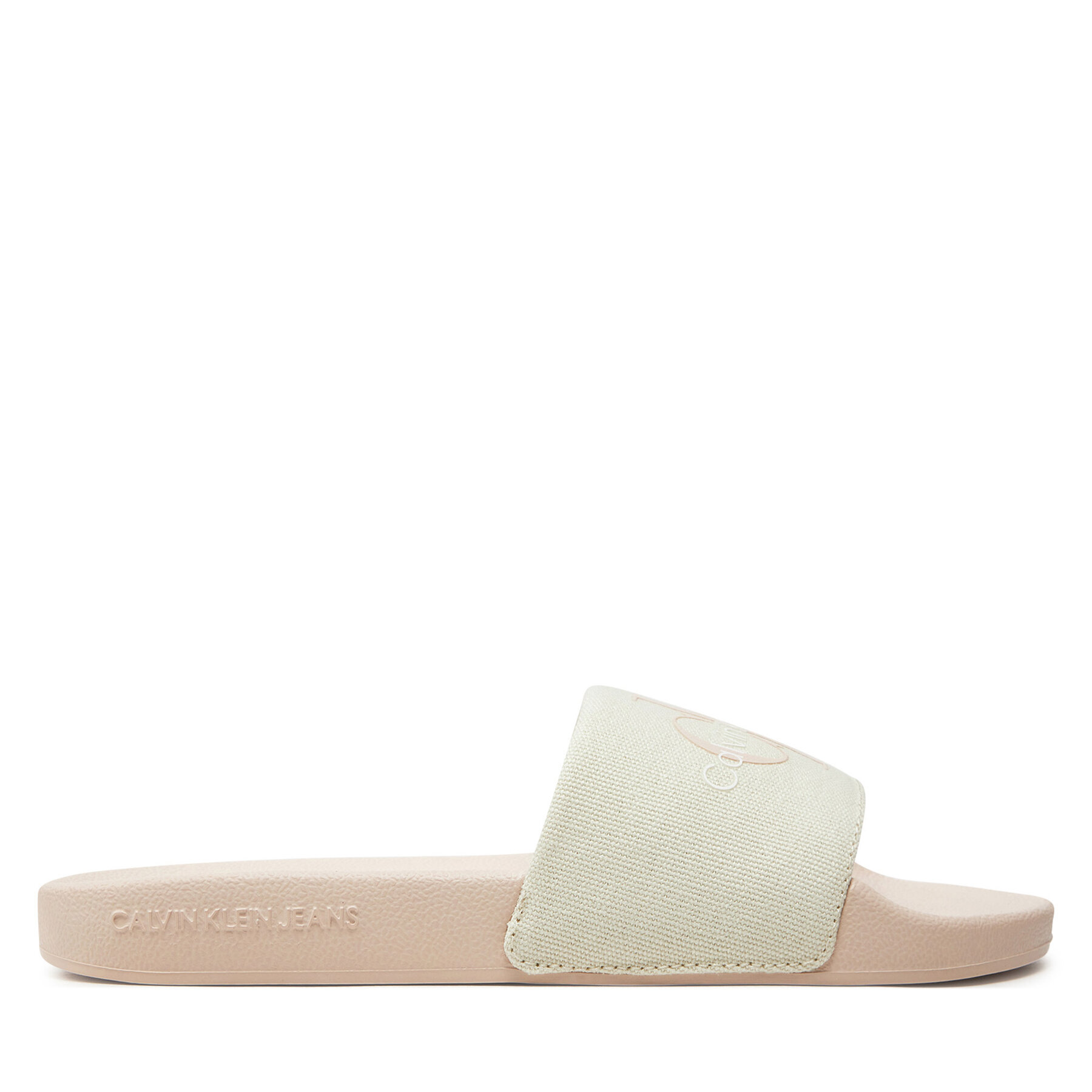 Pantoletten Calvin Klein Jeans Slide Monogram Co YW0YW00103 Écru Pantoletten Calvin Klein Jeans Slide Monogram Co YW0YW00103 Écru von Calvin Klein Jeans