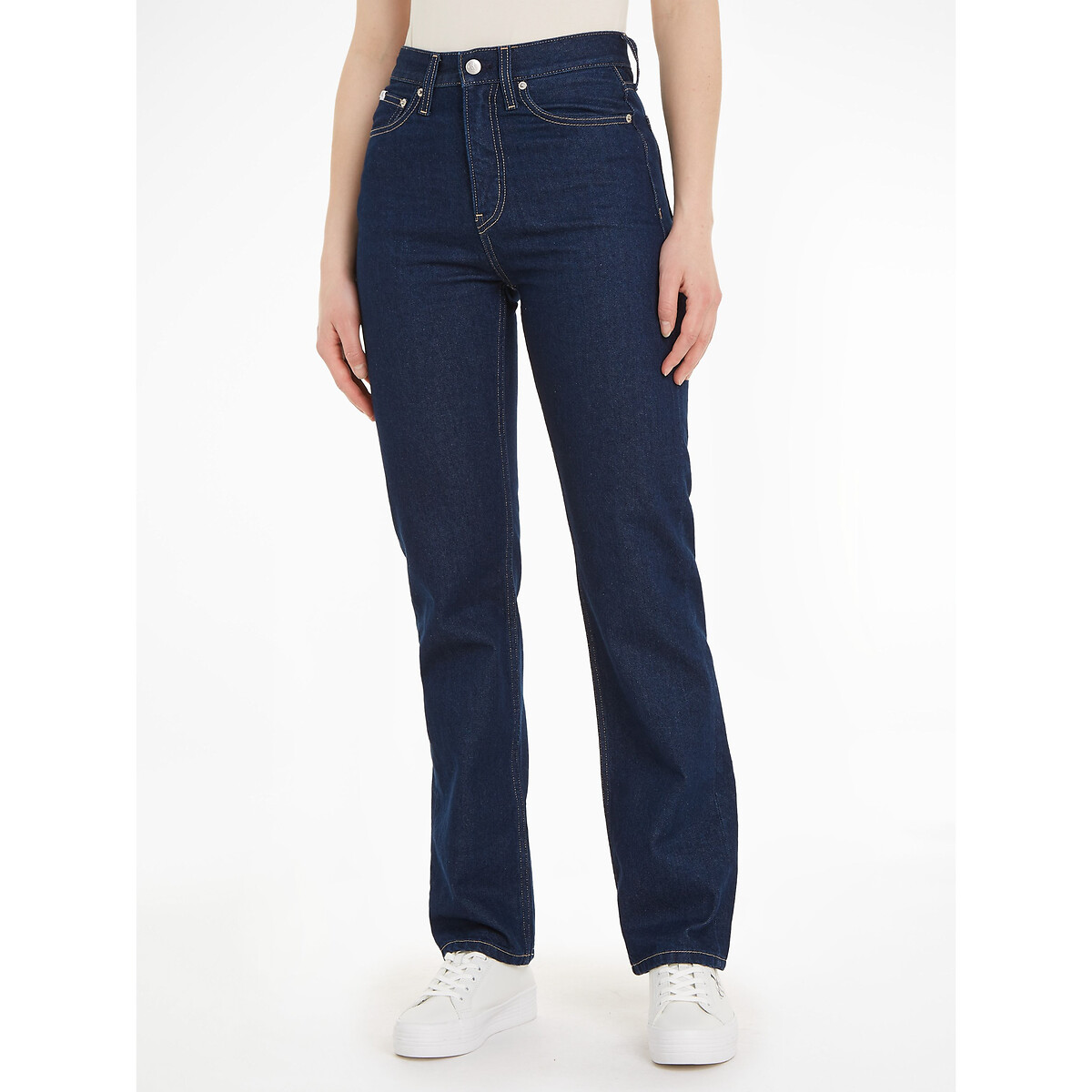 Regular-Jeans, hoher Bund von Calvin Klein Jeans