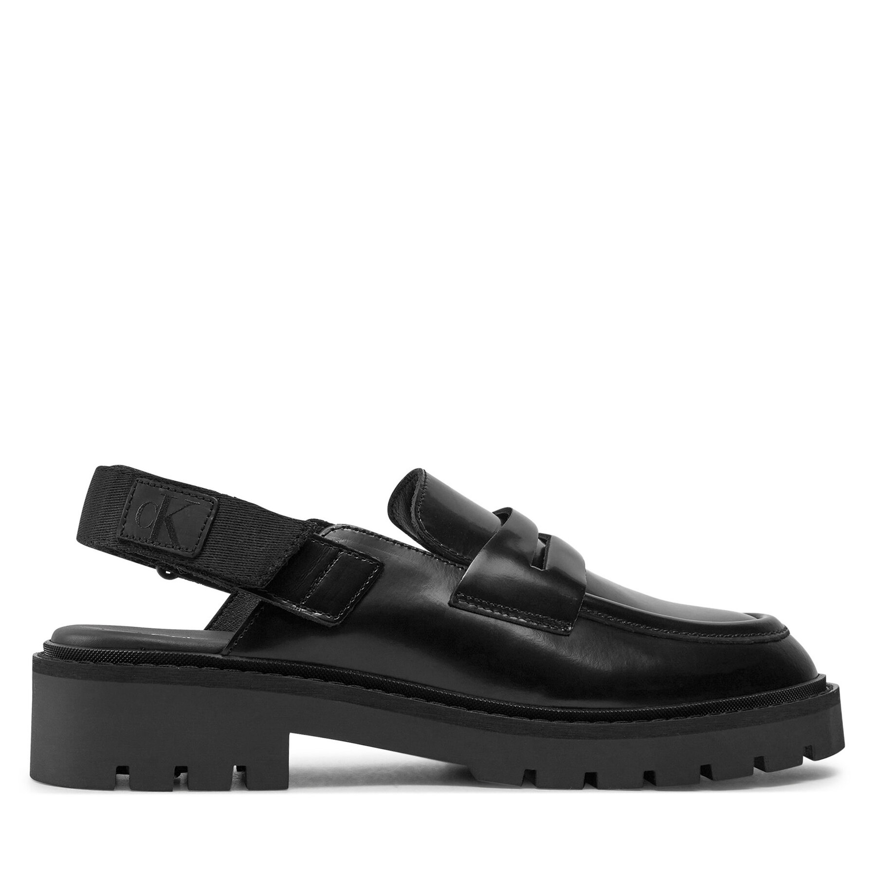 Sandalen Calvin Klein Jeans Combat Sling Mule LTH Schwarz Sandalen Calvin Klein Jeans Combat Sling Mule LTH Schwarz von Calvin Klein Jeans