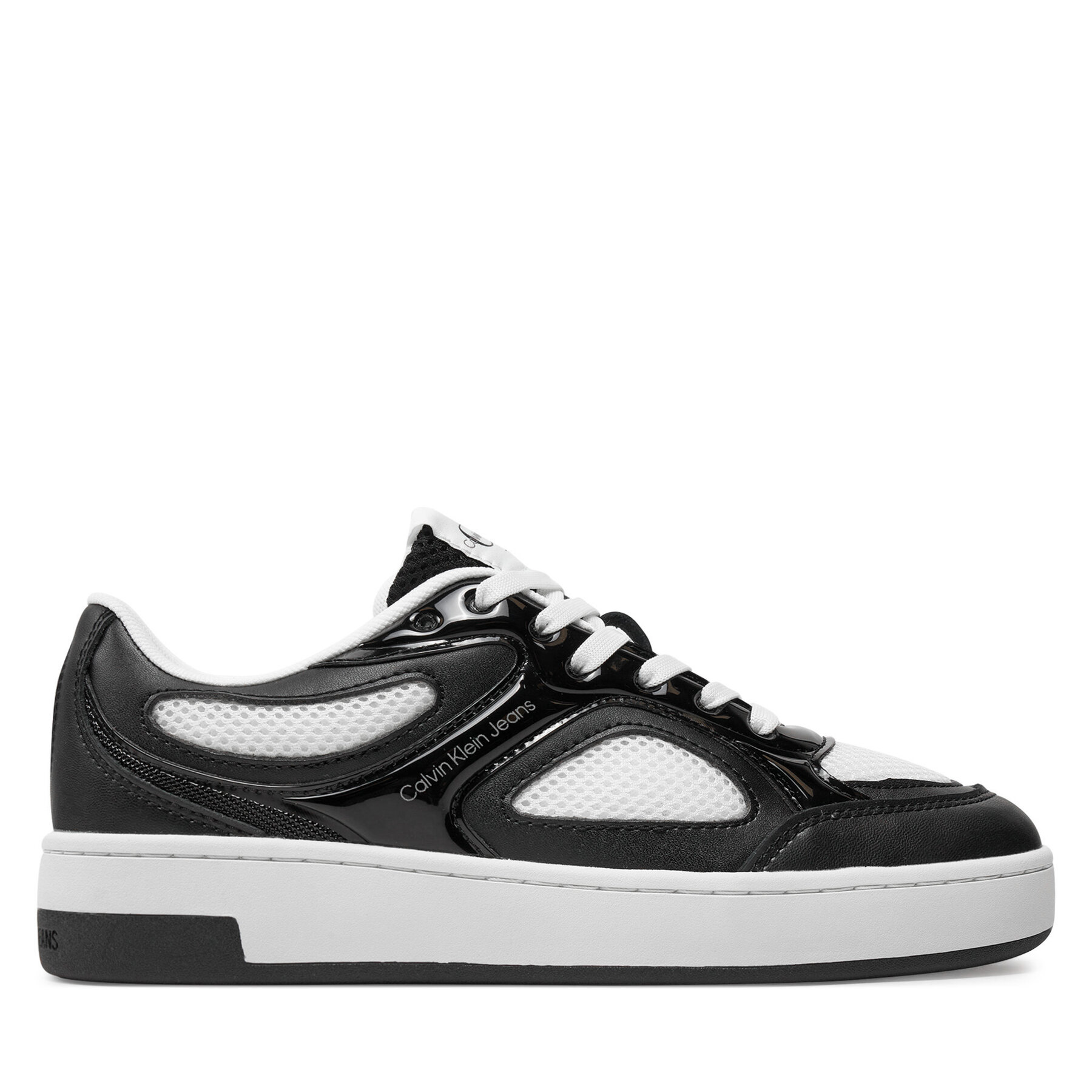 Sneakers Calvin Klein Jeans Basket Cupsole Low Mix In Met YW0YW01387 Schwarz Sneakers Calvin Klein Jeans Basket Cupsole Low Mix In Met YW0YW01387 Schwarz von Calvin Klein Jeans