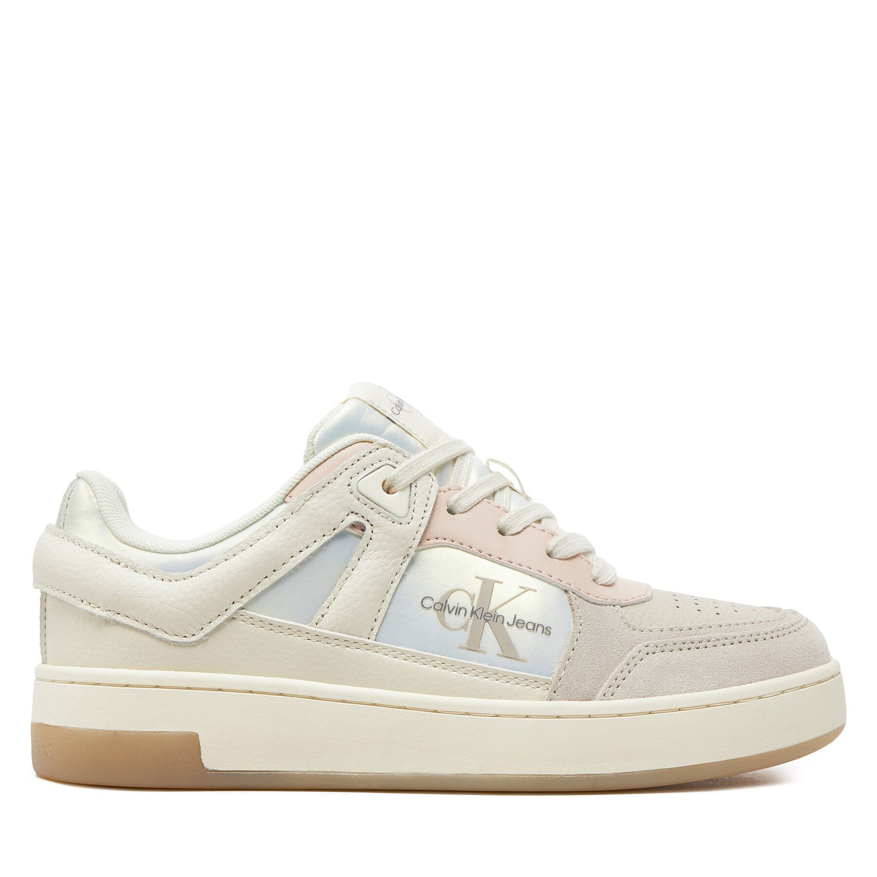 Sneakers Calvin Klein Jeans Basket Cupsole Low Mix Ml Mtr YW0YW01490 Weiß Sneakers Calvin Klein Jeans Basket Cupsole Low Mix Ml Mtr YW0YW01490 Weiß von Calvin Klein Jeans