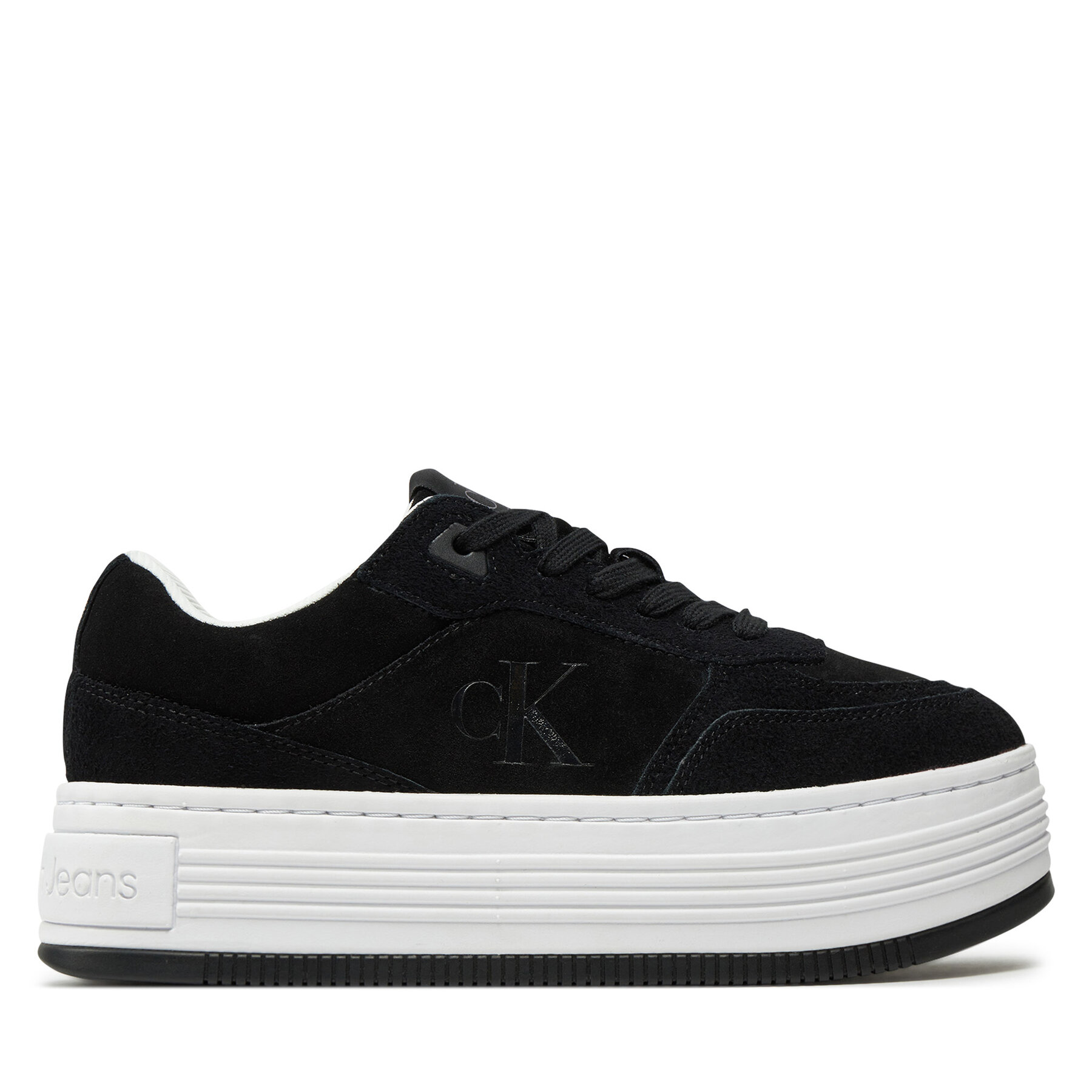 Sneakers Calvin Klein Jeans Bold Platf Laceup Low Mg Suede YW0YW01575 Schwarz Sneakers Calvin Klein Jeans Bold Platf Laceup Low Mg Suede YW0YW01575 Schwarz von Calvin Klein Jeans