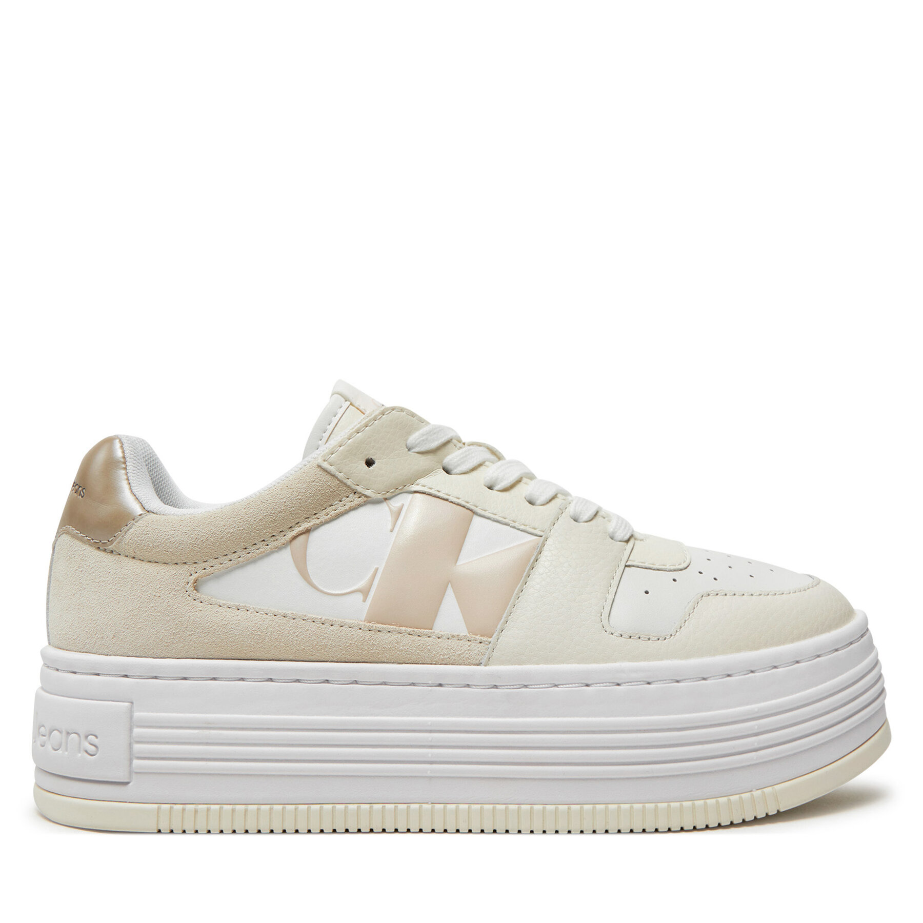 Sneakers Calvin Klein Jeans Bold Platf Low Lace Mix Nbs Mtr YW0YW01482 Weiß Sneakers Calvin Klein Jeans Bold Platf Low Lace Mix Nbs Mtr YW0YW01482 Weiß von Calvin Klein Jeans