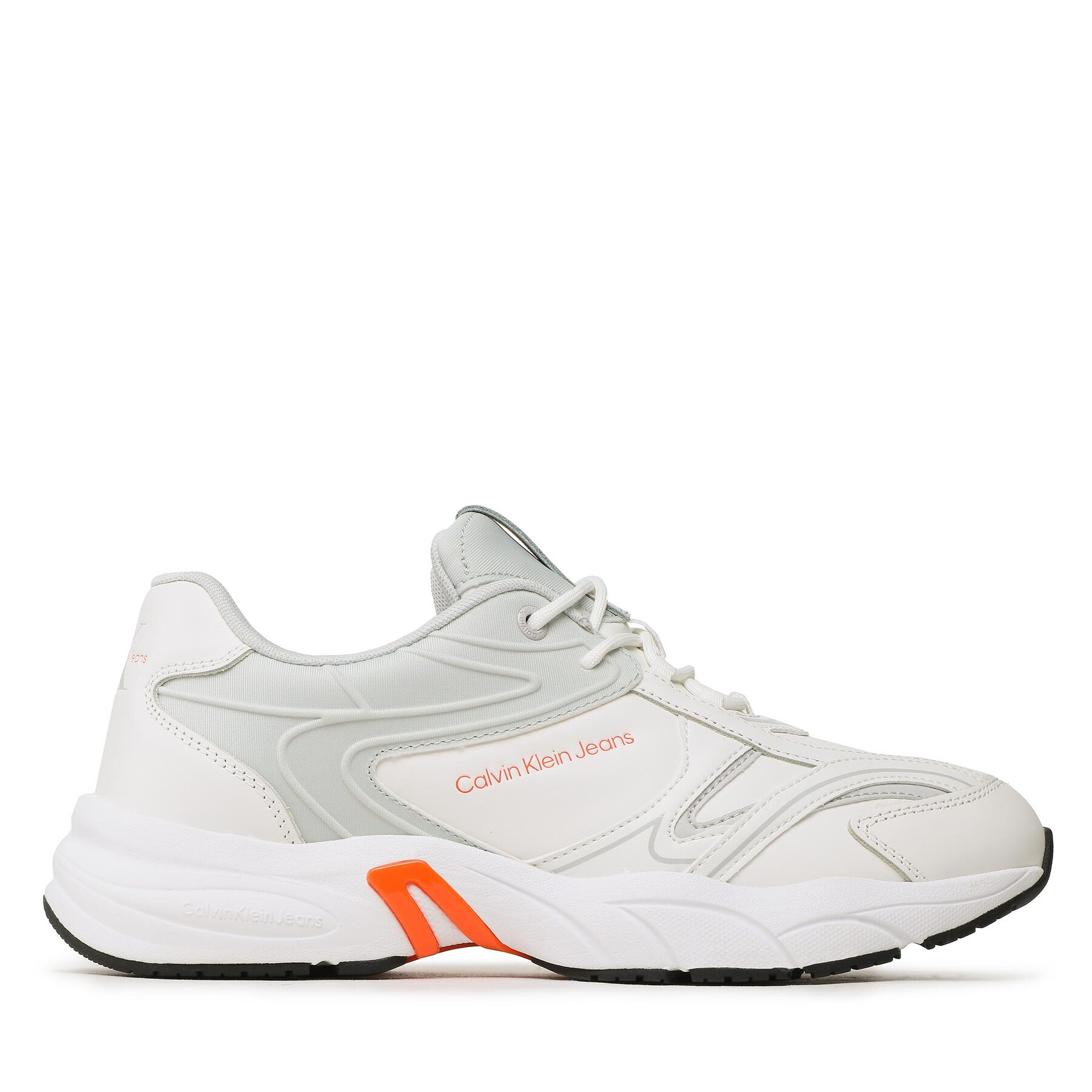 Sneakers Calvin Klein Jeans Retro Tennis High/Low Frequency YM0YM00637 Weiß Sneakers Calvin Klein Jeans Retro Tennis High/Low Frequency YM0YM00637 Weiß von Calvin Klein Jeans