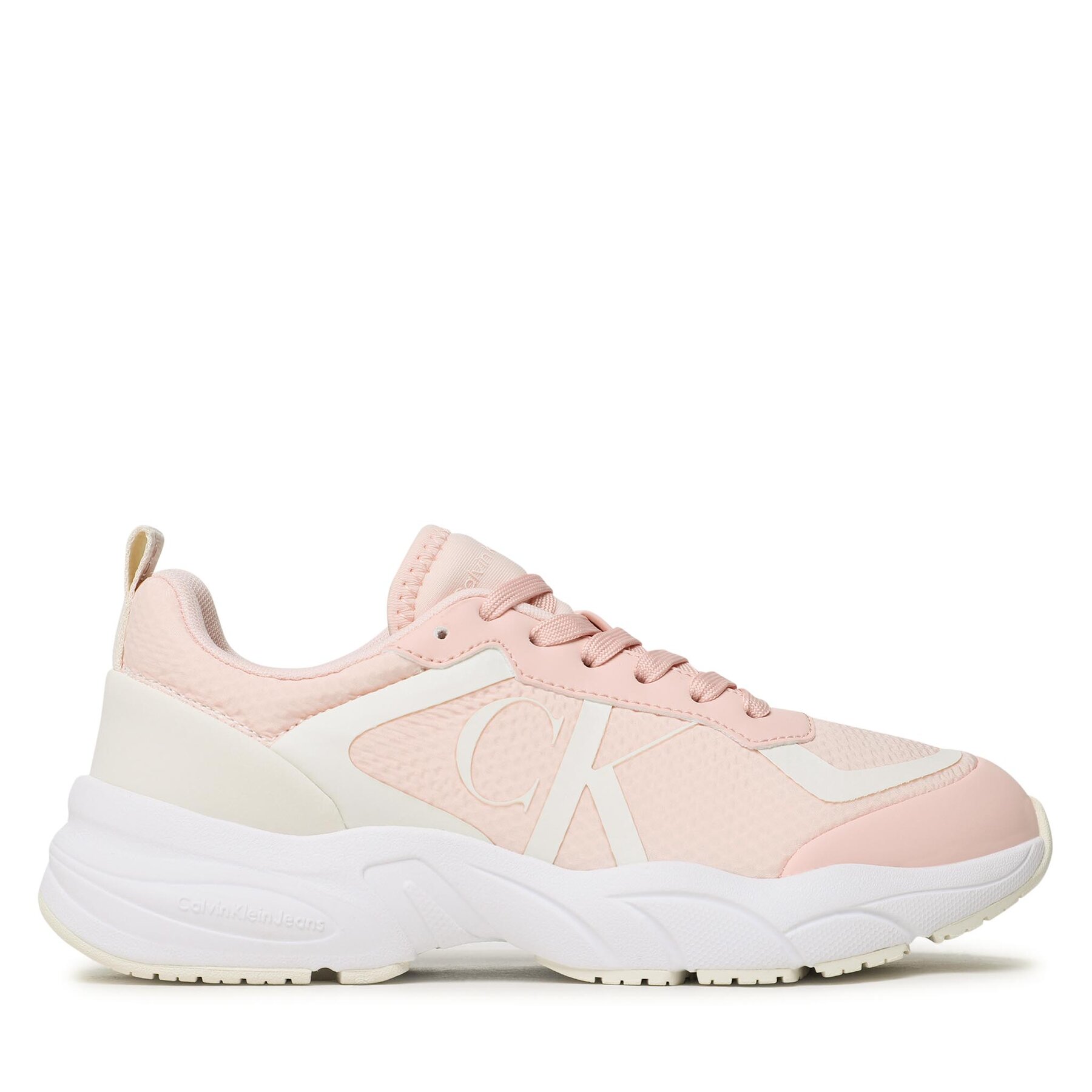 Sneakers Calvin Klein Jeans Retro Tennis Over Mesh Wn YW0YW00946 Peach Blush/Creamy White 0JV von Calvin Klein Jeans